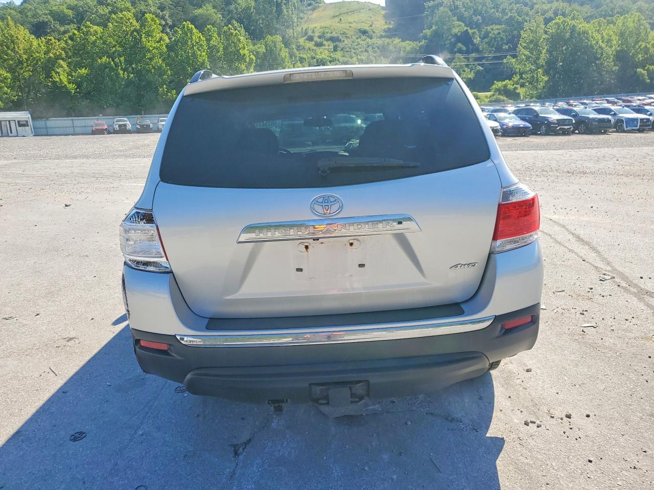 2012 Toyota Highlander Limited Серебряный vin: 5TDDK3EH5CS169766
