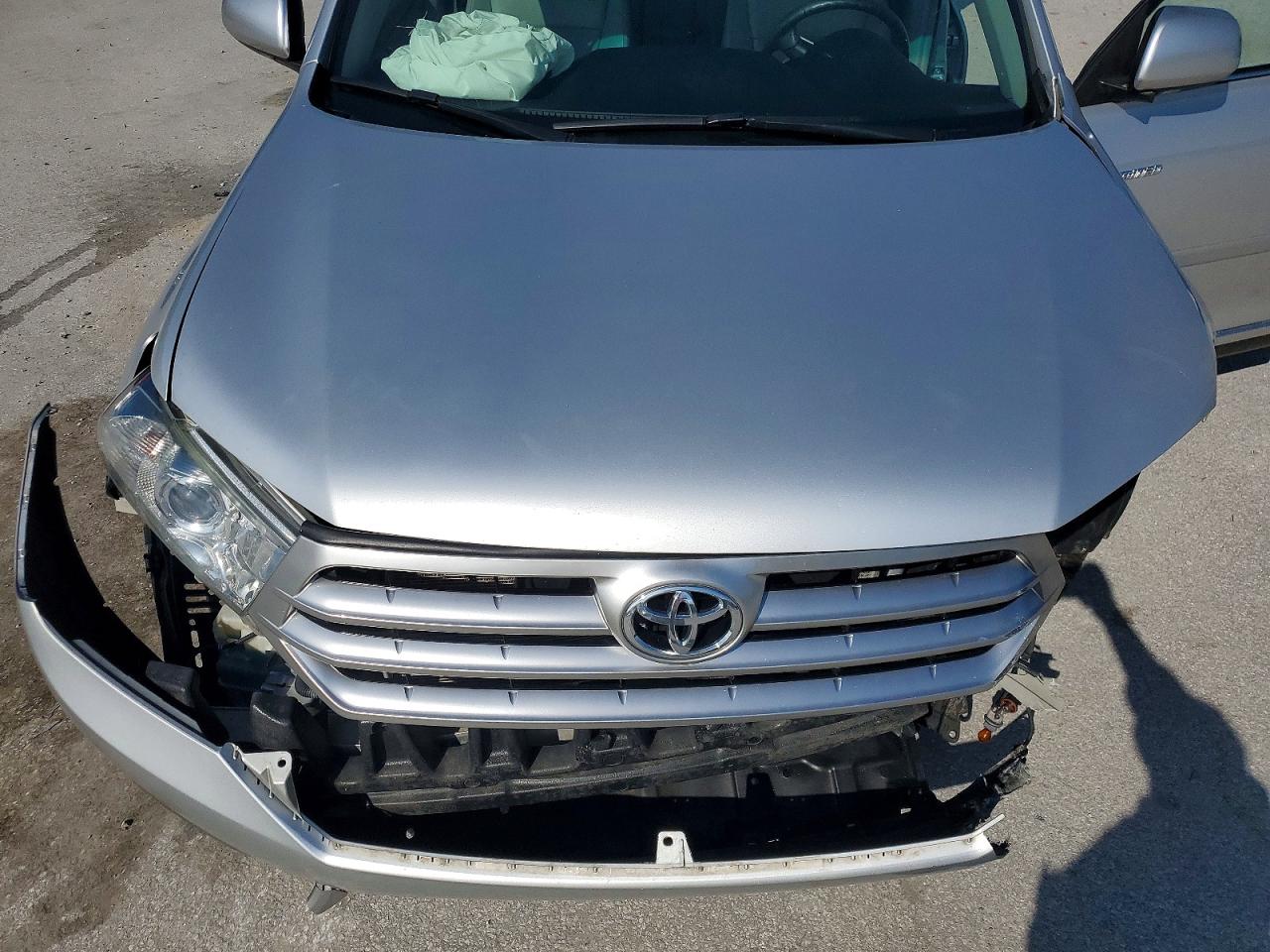 2012 Toyota Highlander Limited Серебряный vin: 5TDDK3EH5CS169766