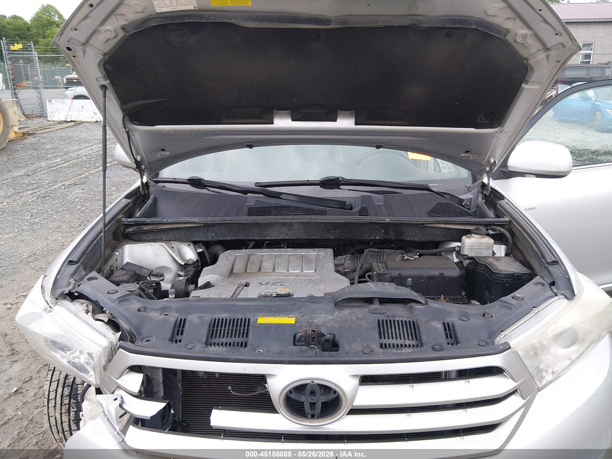 2012 Toyota Highlander Limited V6 Silver vin: 5TDDK3EH5CS170478