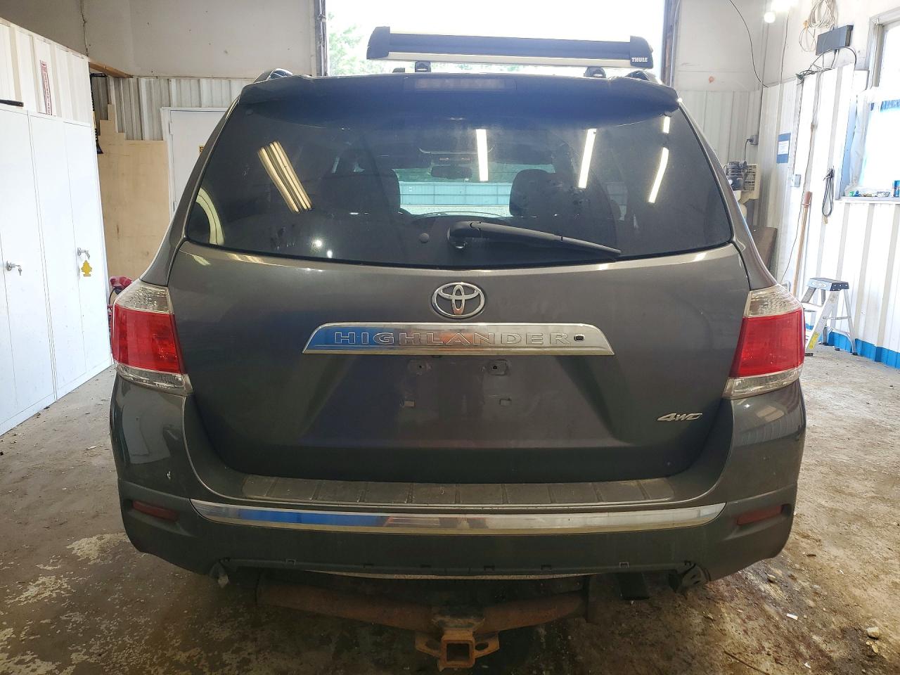 2013 Toyota Highlander Limited Gray vin: 5TDDK3EH5DS200788