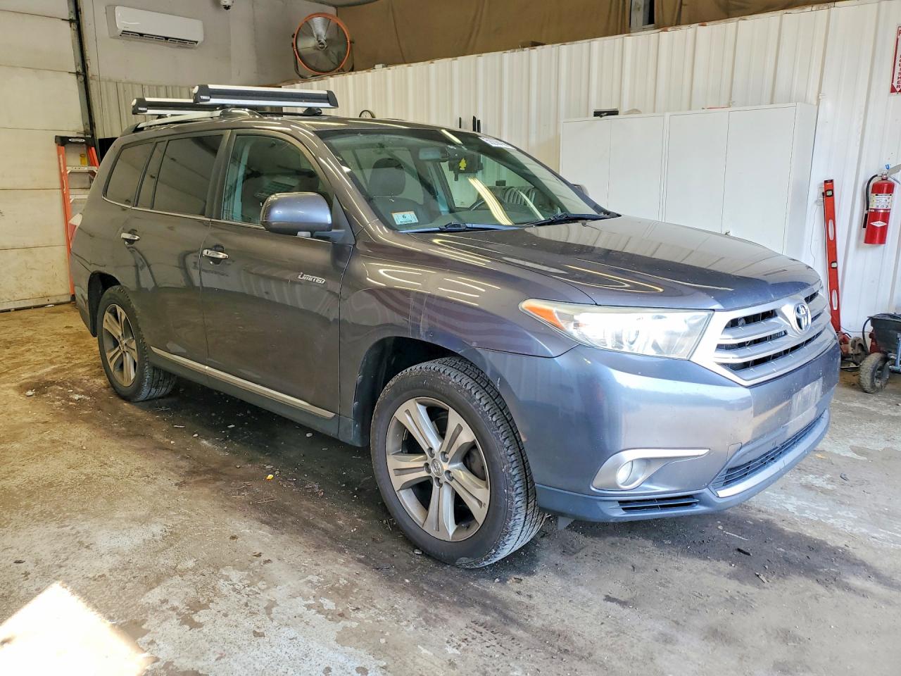 2013 Toyota Highlander Limited Gray vin: 5TDDK3EH5DS200788