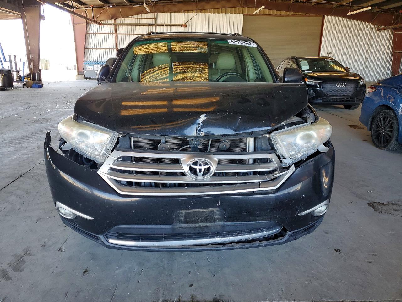 2013 Toyota Highlander Limited Black vin: 5TDDK3EH5DS235654