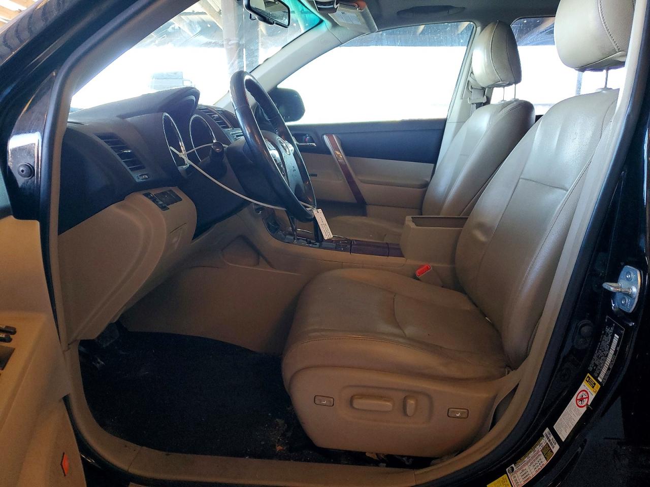 2013 Toyota Highlander Limited Black vin: 5TDDK3EH5DS235654