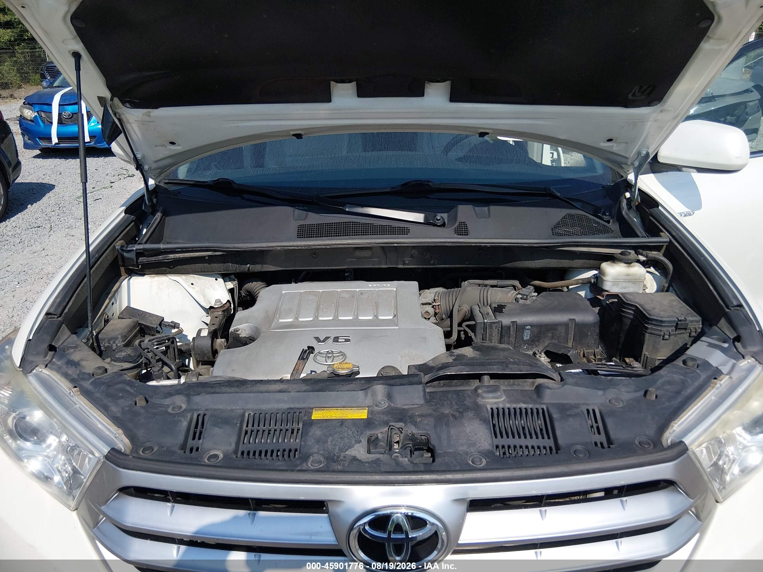 2013 Toyota Highlander Limited V6 White vin: 5TDDK3EH5DS252986