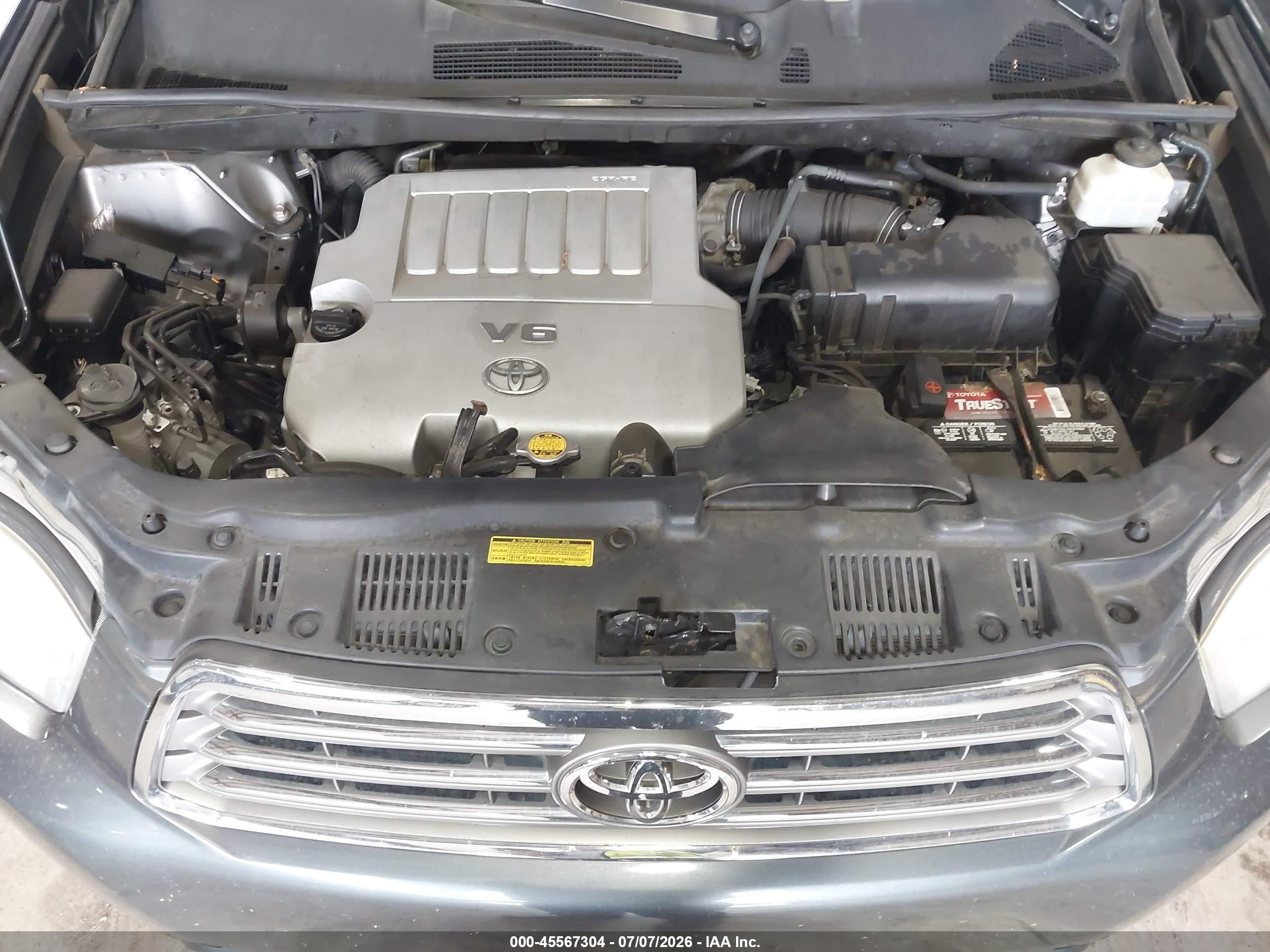 2010 Toyota Highlander Limited V6 Gray vin: 5TDDK3EH6AS014107