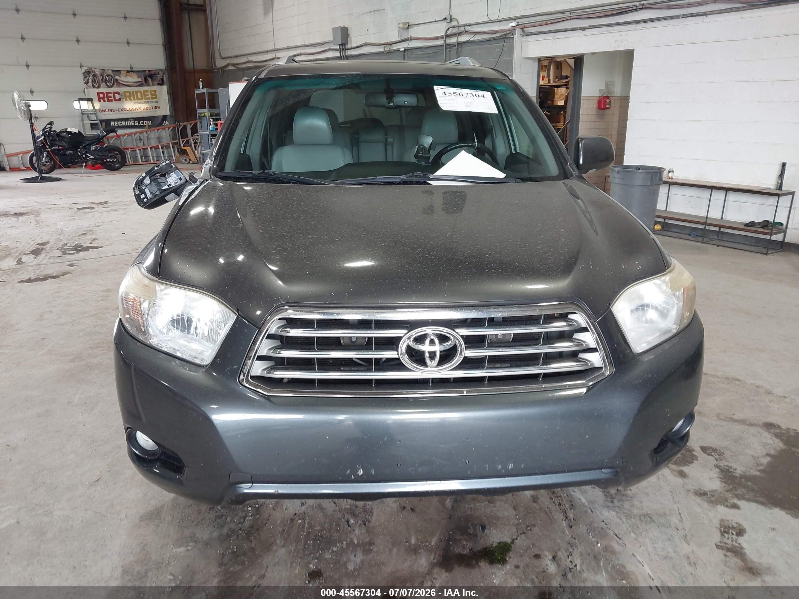 2010 Toyota Highlander Limited V6 Gray vin: 5TDDK3EH6AS014107