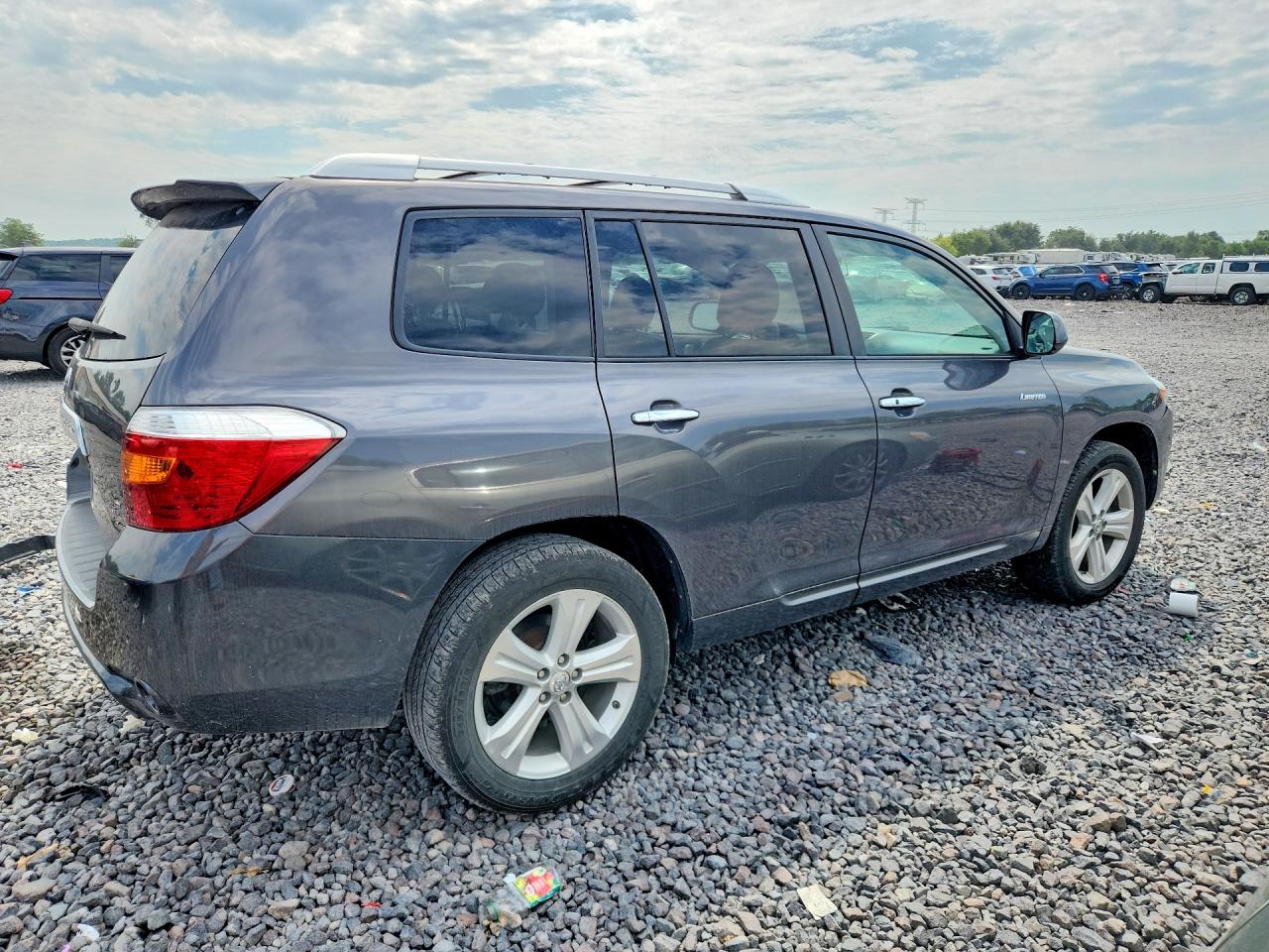 2010 Toyota Highlander Limited Gray vin: 5TDDK3EH6AS021591