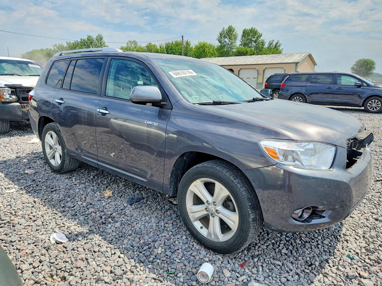2010 Toyota Highlander Limited Gray vin: 5TDDK3EH6AS021591