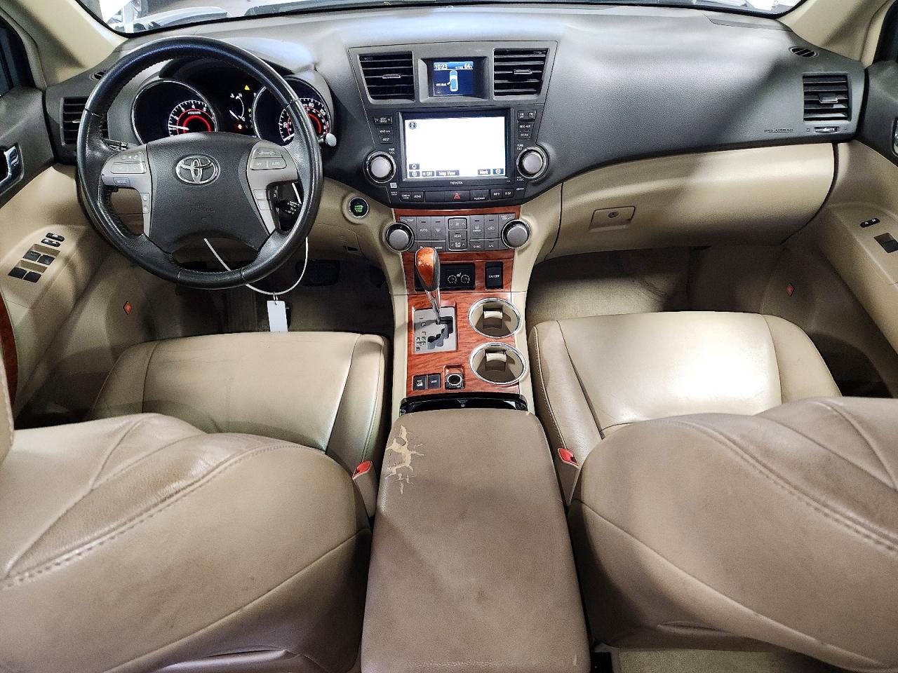 2010 Toyota Highlander Limited White vin: 5TDDK3EH6AS022997
