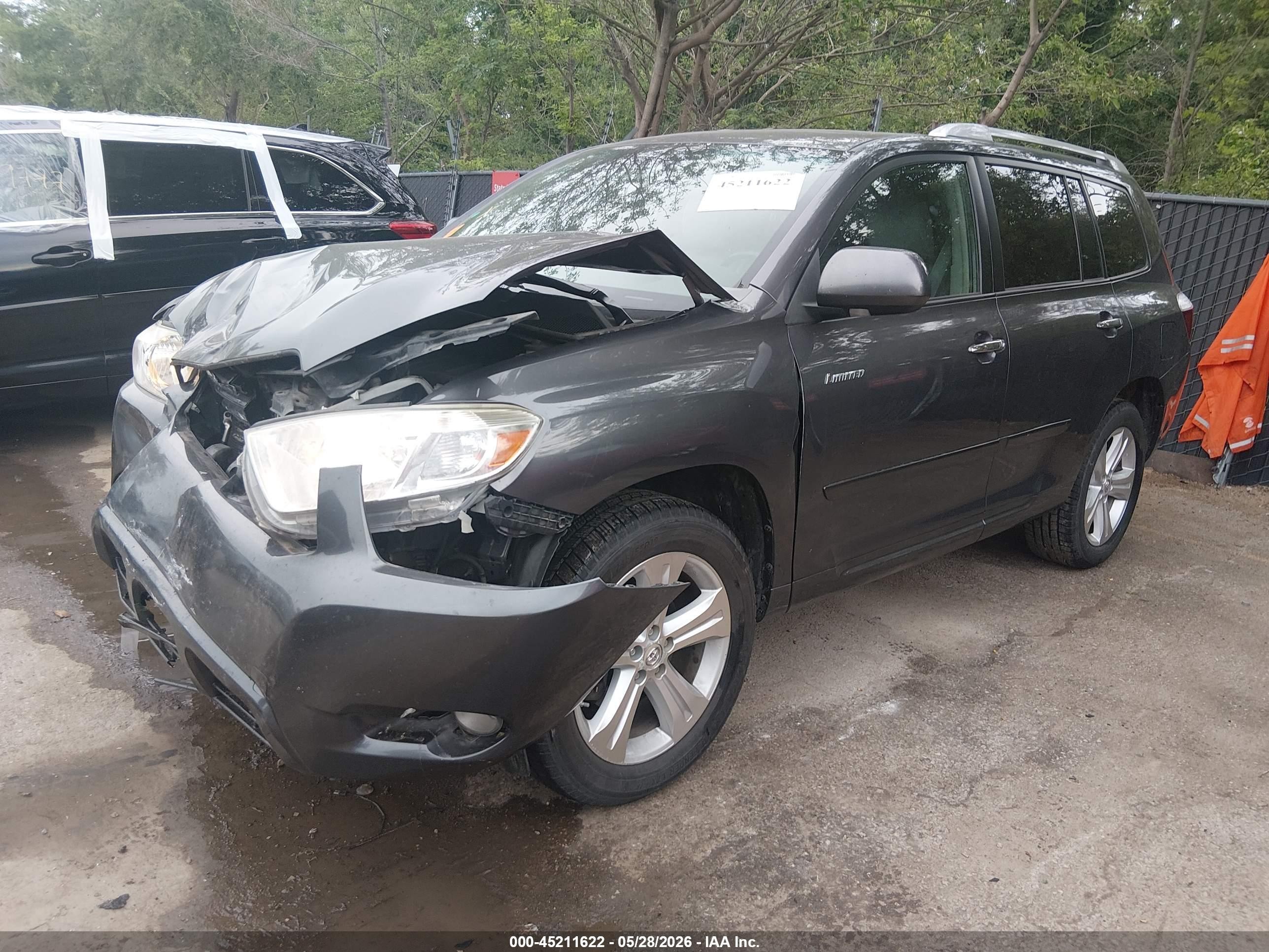 2010 Toyota Highlander Limited V6 Gray vin: 5TDDK3EH6AS040206