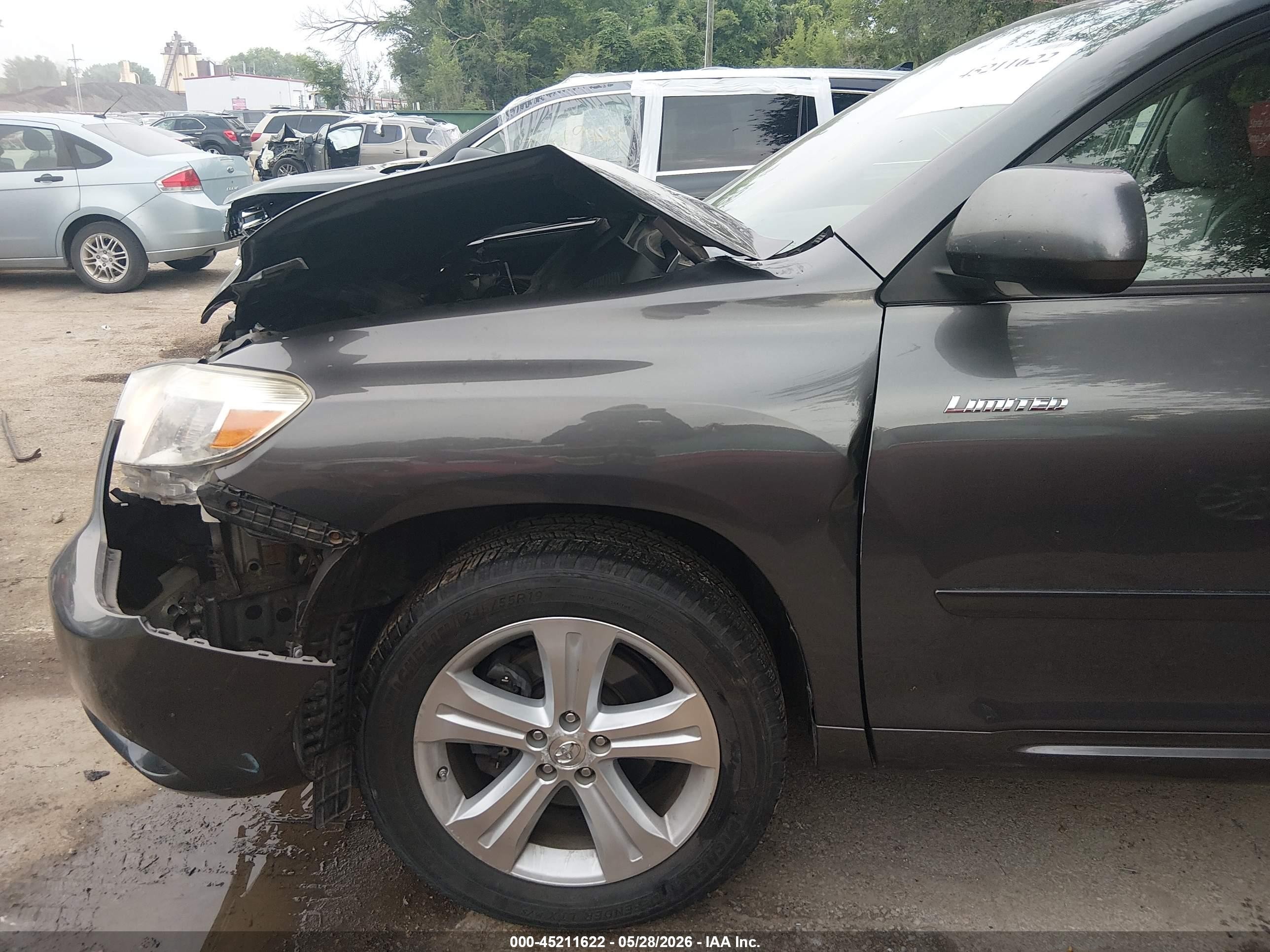 2010 Toyota Highlander Limited V6 Gray vin: 5TDDK3EH6AS040206