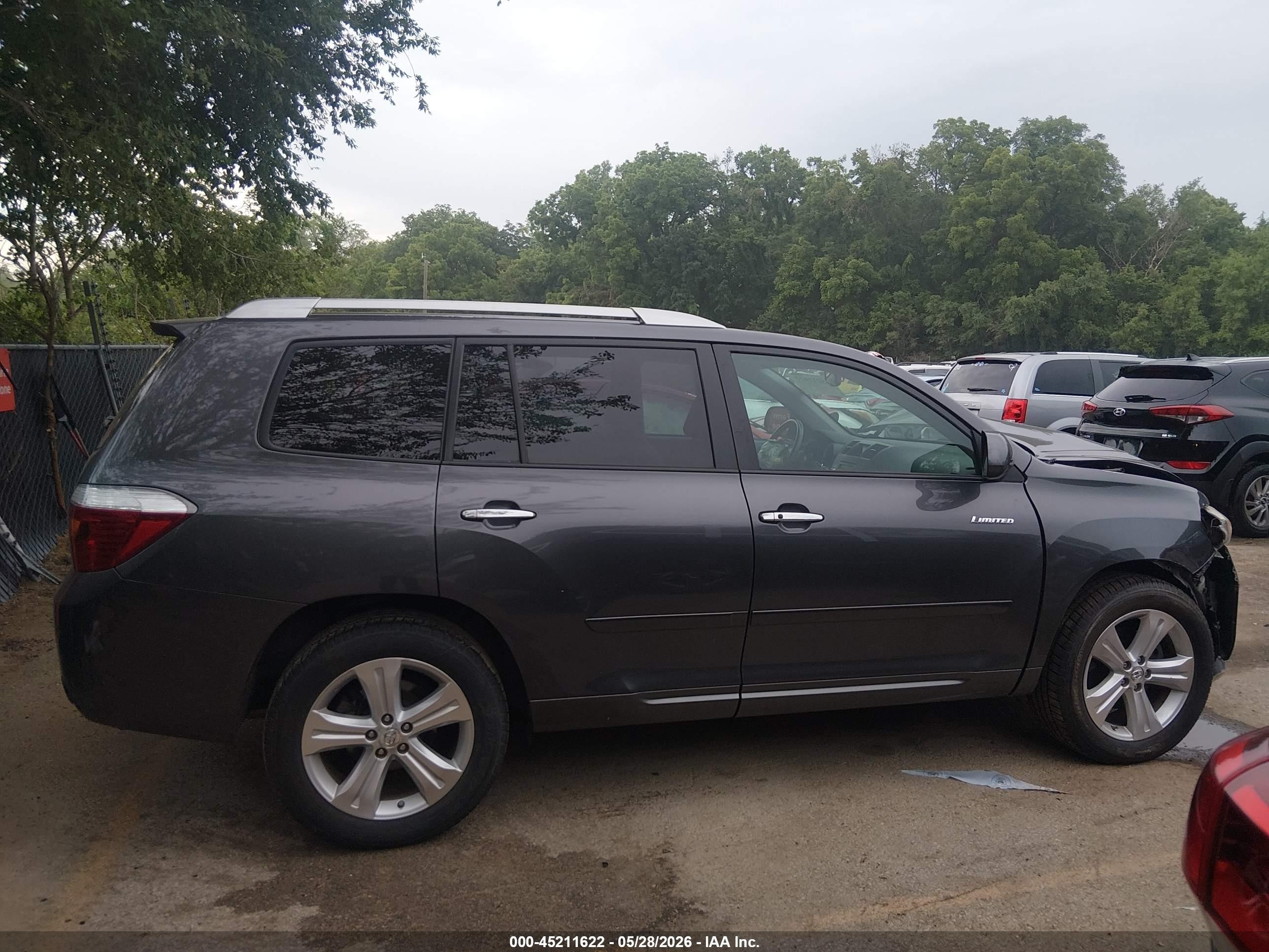 2010 Toyota Highlander Limited V6 Gray vin: 5TDDK3EH6AS040206