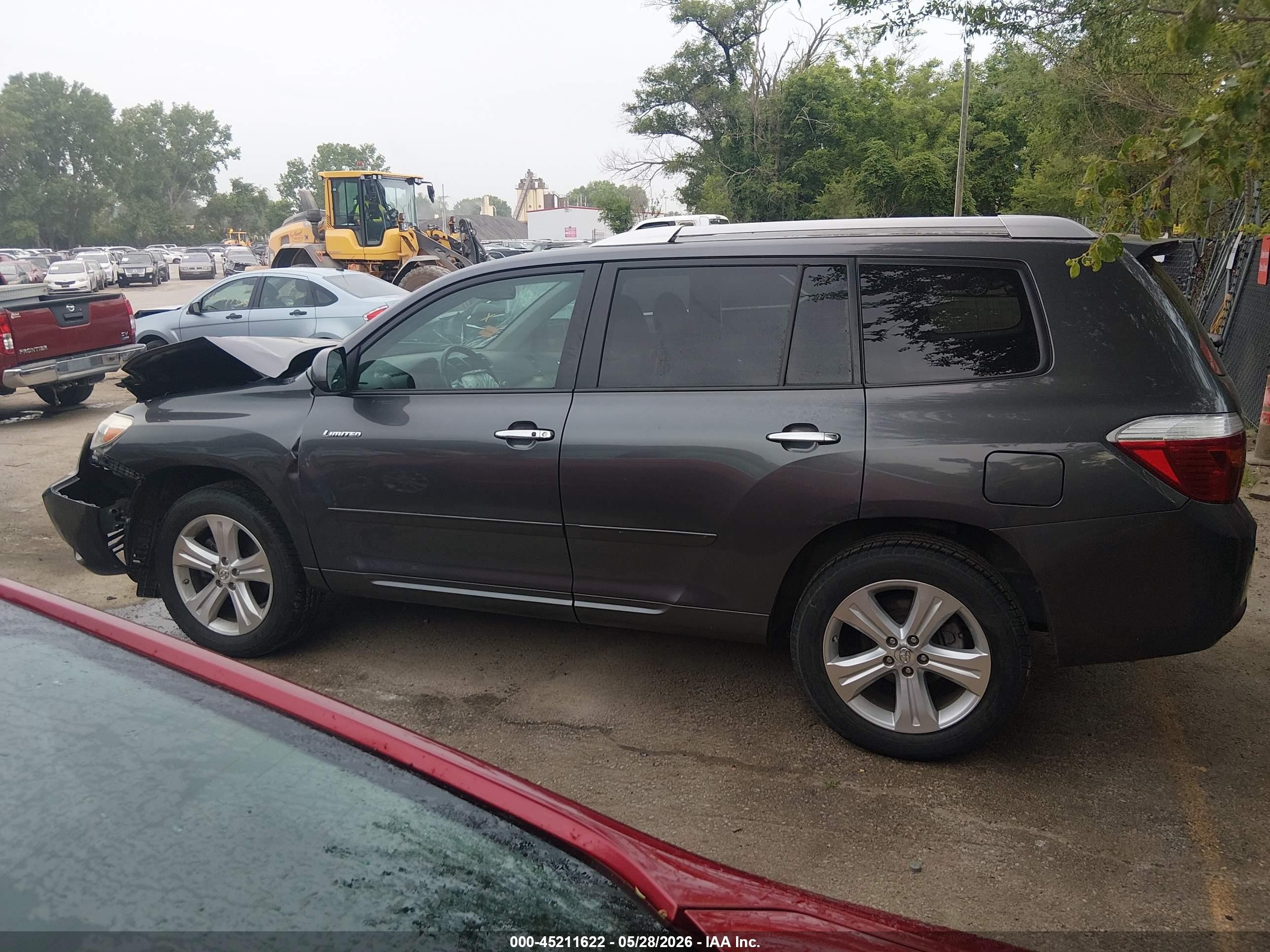 2010 Toyota Highlander Limited V6 Gray vin: 5TDDK3EH6AS040206