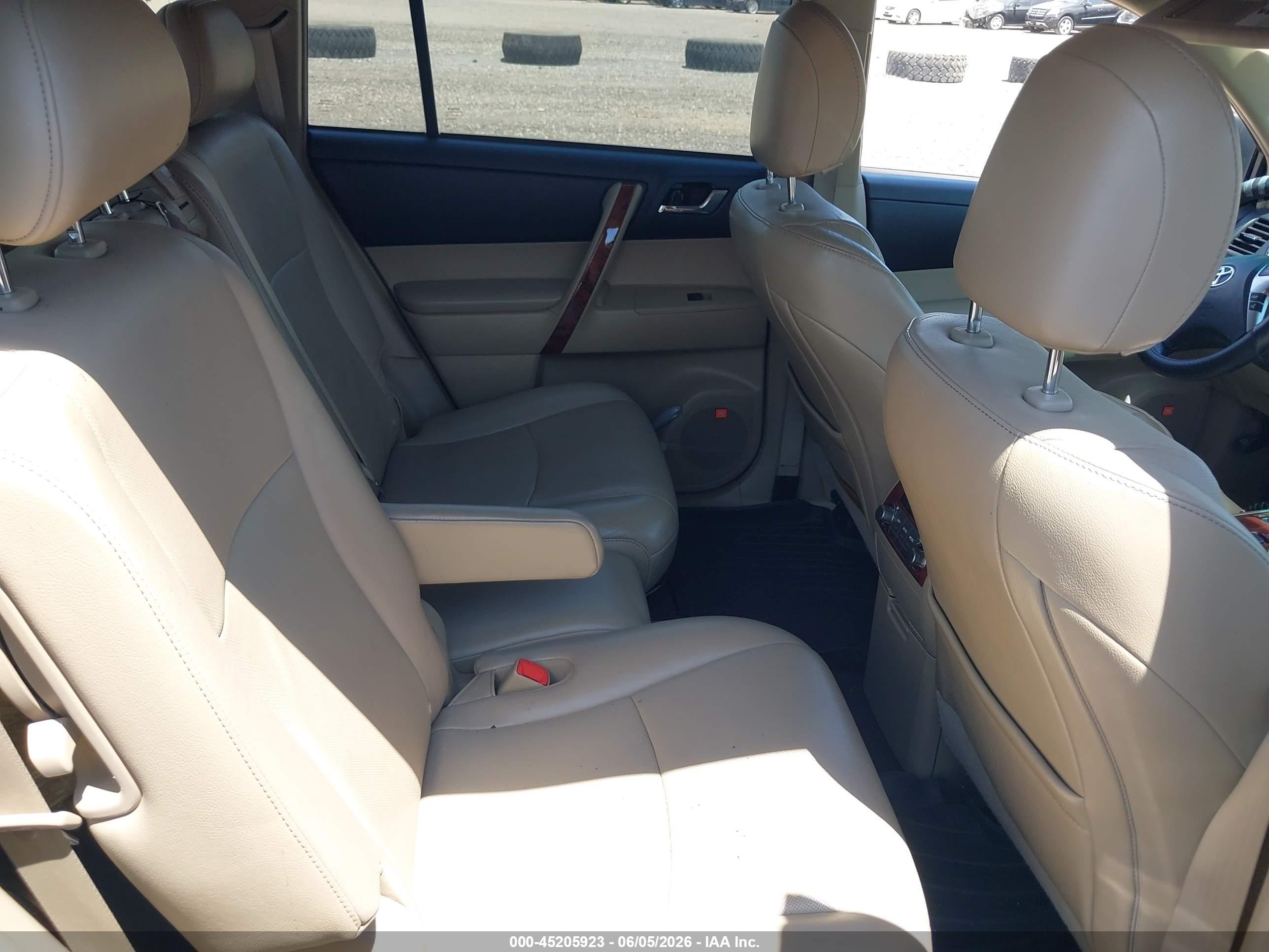 2011 Toyota Highlander Limited V6 Blue vin: 5TDDK3EH6BS046914