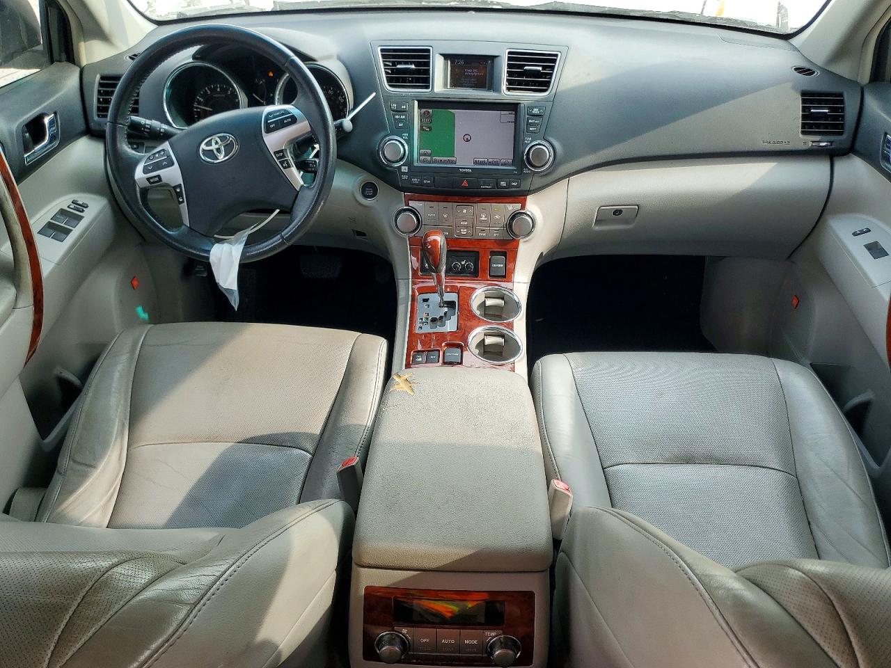 2012 Toyota Highlander Limited White vin: 5TDDK3EH6CS100651