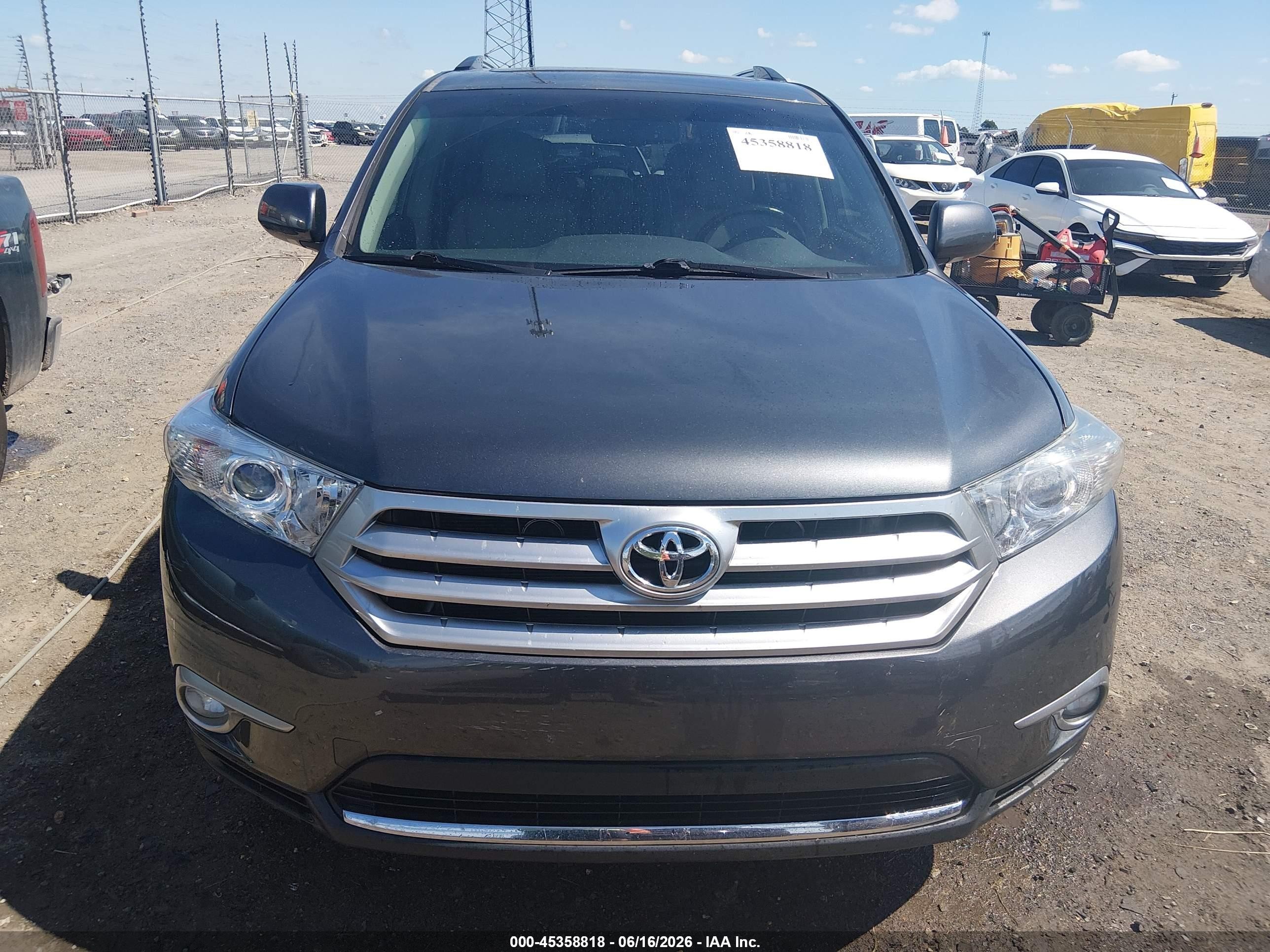 2012 Toyota Highlander Limited V6 Gray vin: 5TDDK3EH6CS102996