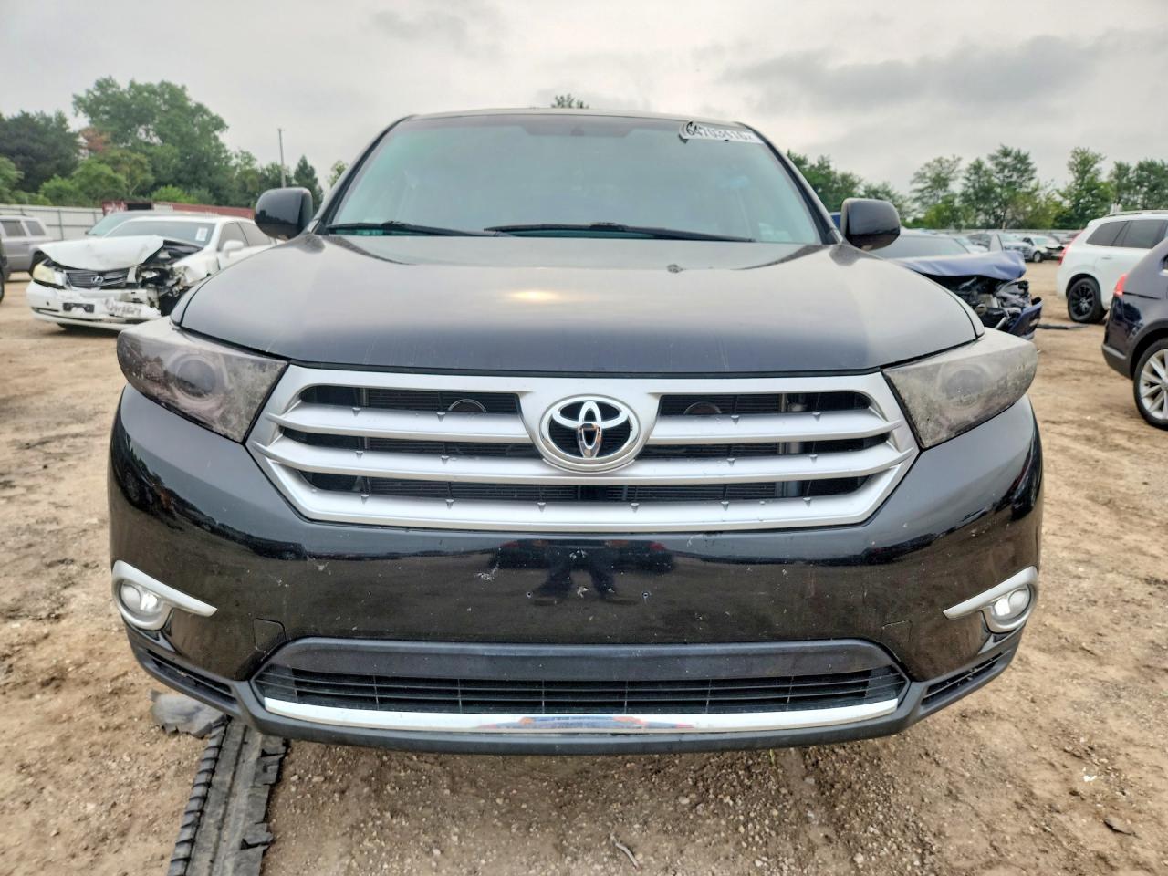 2012 Toyota Highlander Limited Черный vin: 5TDDK3EH6CS136677