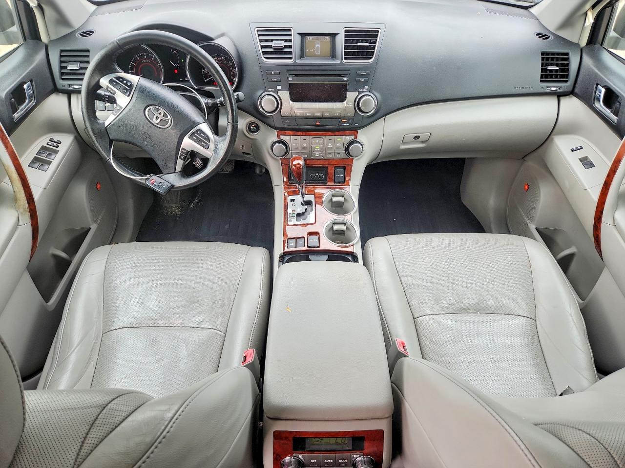 2012 Toyota Highlander Limited Черный vin: 5TDDK3EH6CS136677