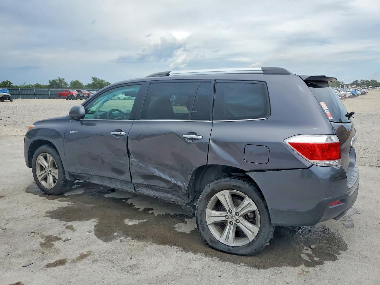 2012 Toyota Highlander Limited Gray vin: 5TDDK3EH6CS162017