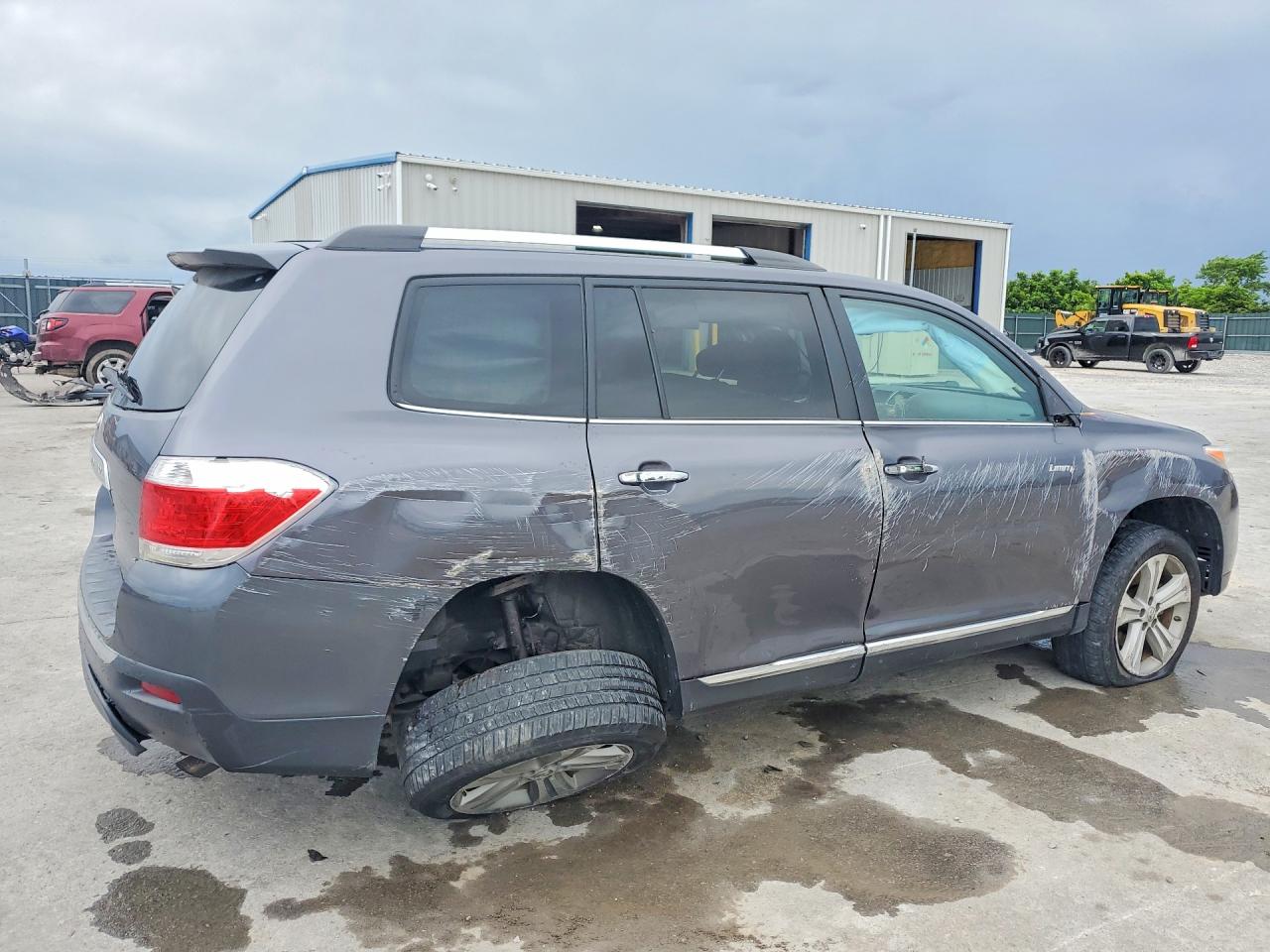 2012 Toyota Highlander Limited Gray vin: 5TDDK3EH6CS162017