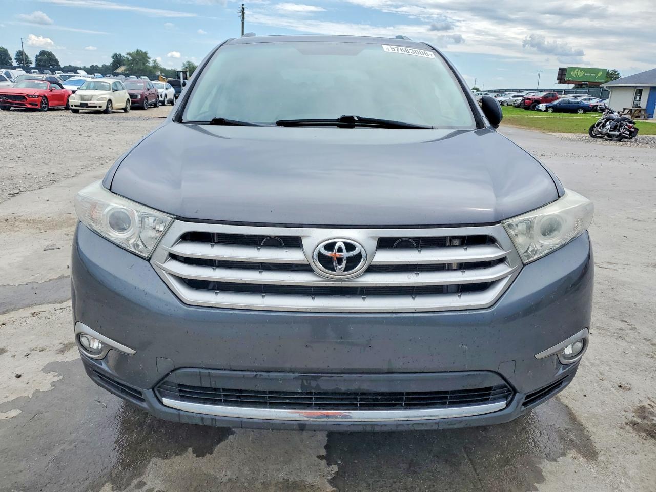 2012 Toyota Highlander Limited Gray vin: 5TDDK3EH6CS162017