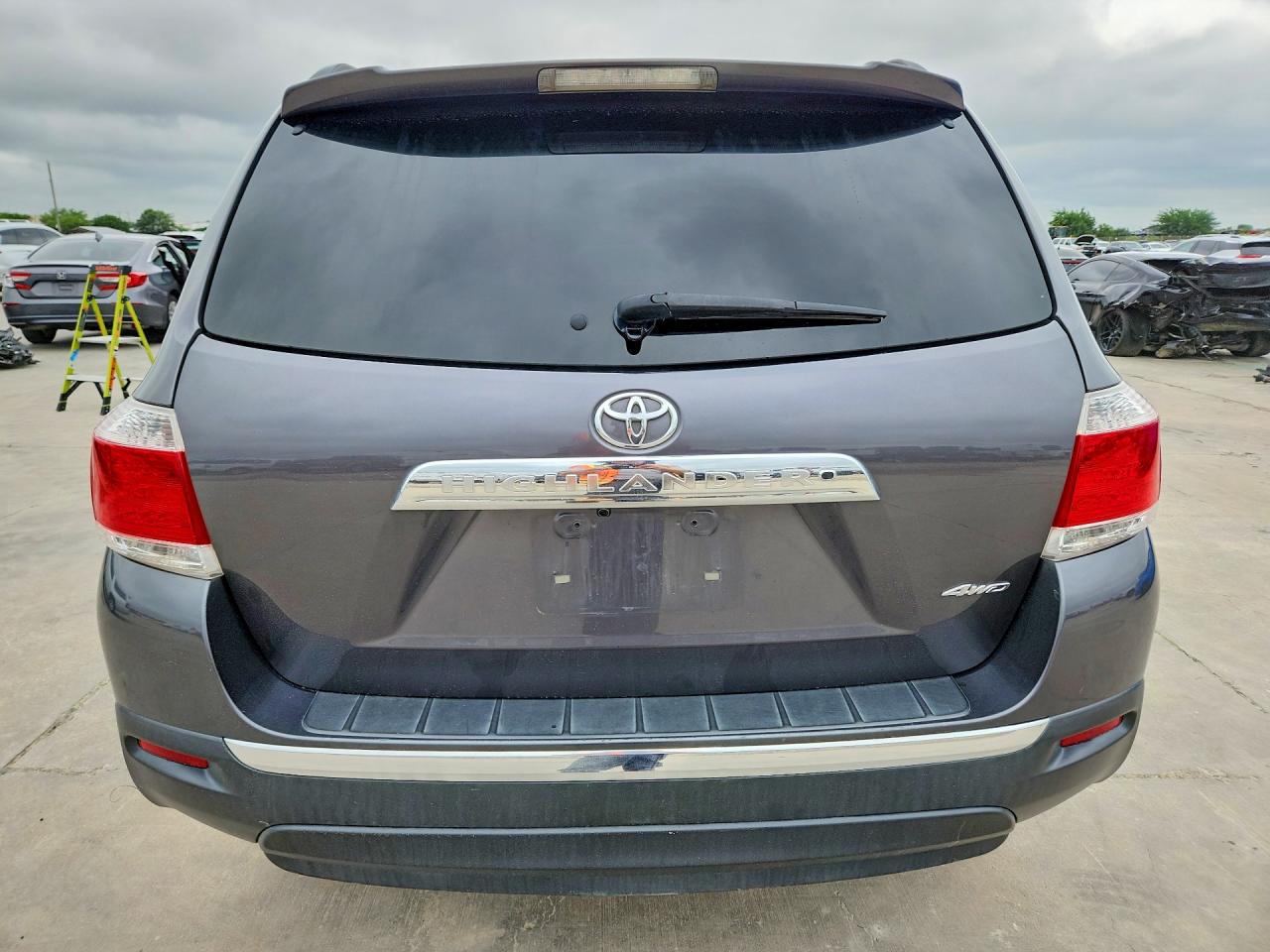 2013 Toyota Highlander Limited Gray vin: 5TDDK3EH6DS194807