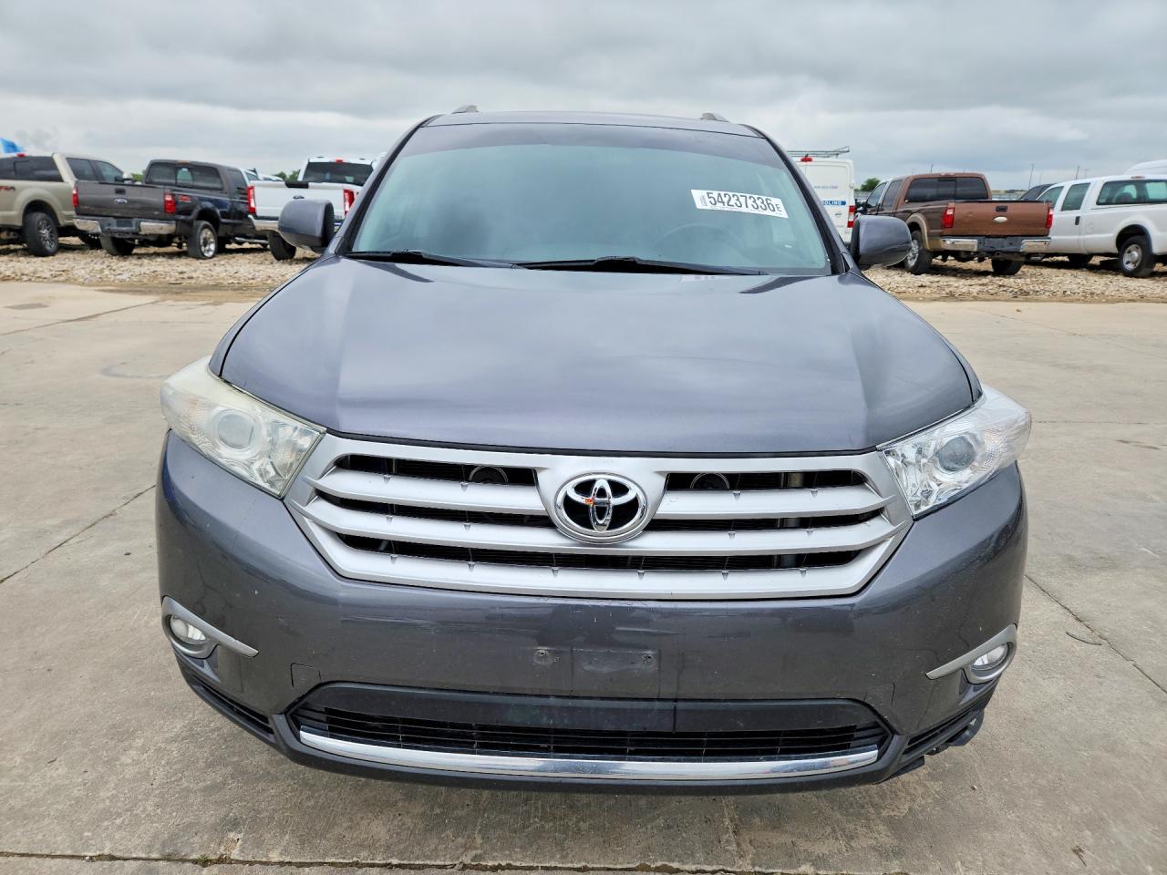 2013 Toyota Highlander Limited Gray vin: 5TDDK3EH6DS194807