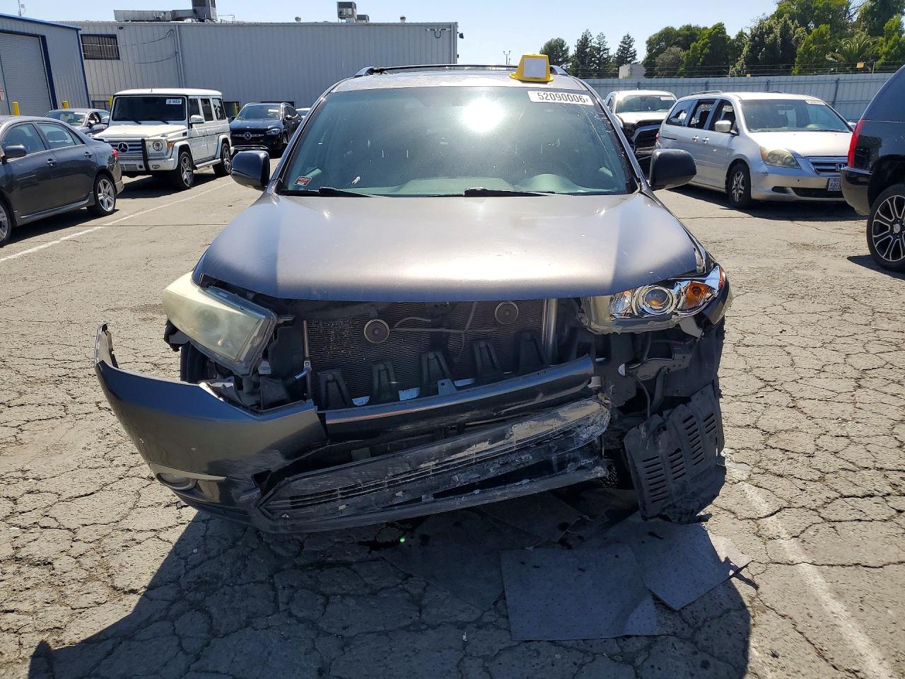 2013 Toyota Highlander Limited Charcoal vin: 5TDDK3EH6DS201884