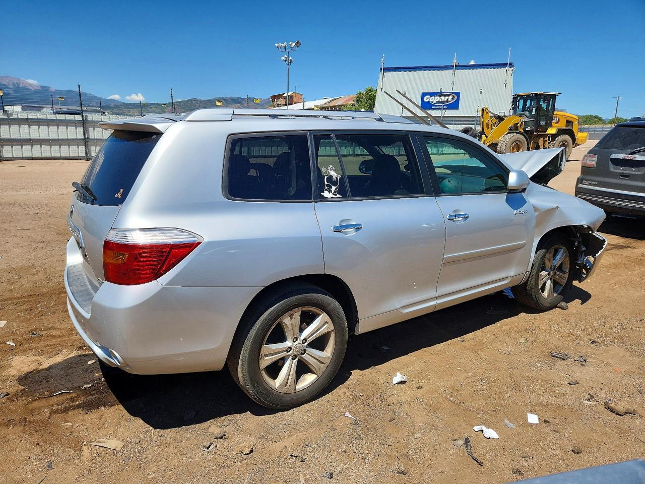 2010 Toyota Highlander Limited Silver vin: 5TDDK3EH7AS026508