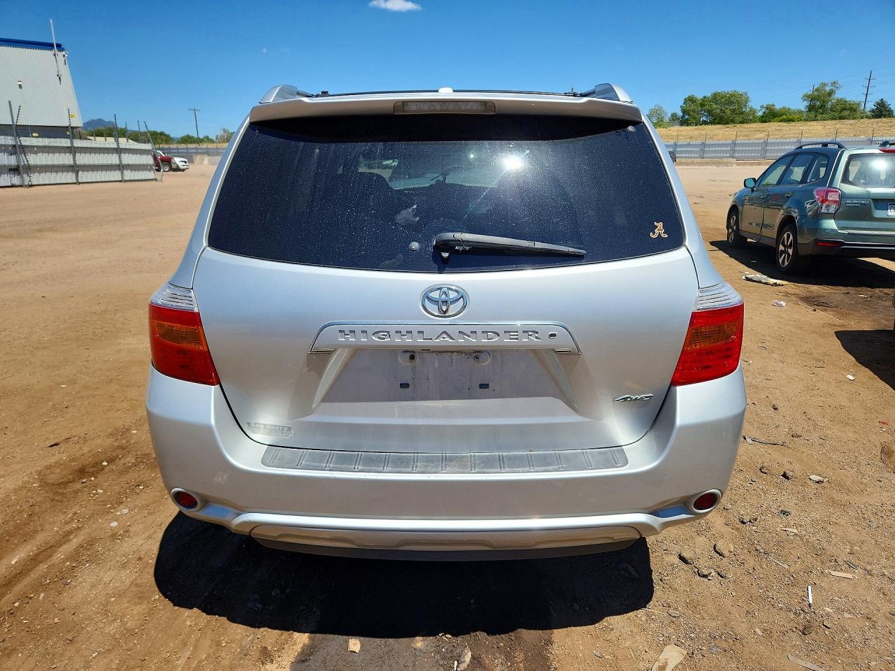 2010 Toyota Highlander Limited Silver vin: 5TDDK3EH7AS026508