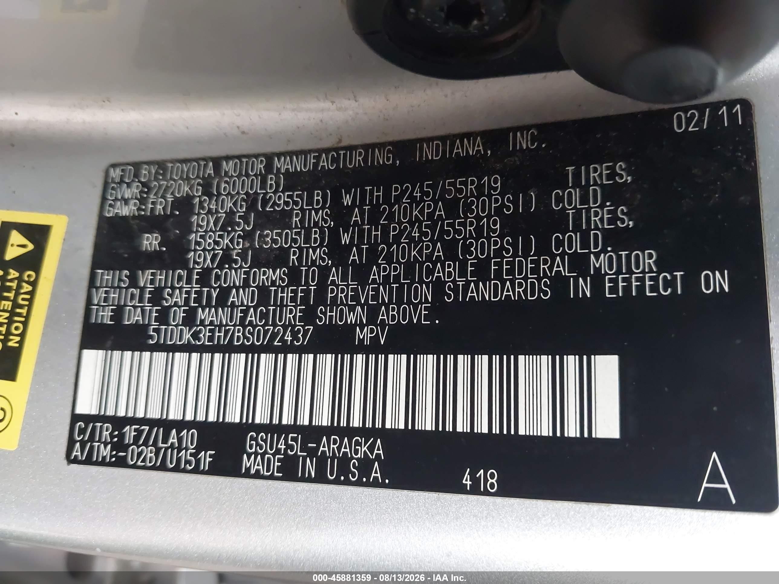 2011 Toyota Highlander Limited V6 Silver vin: 5TDDK3EH7BS072437