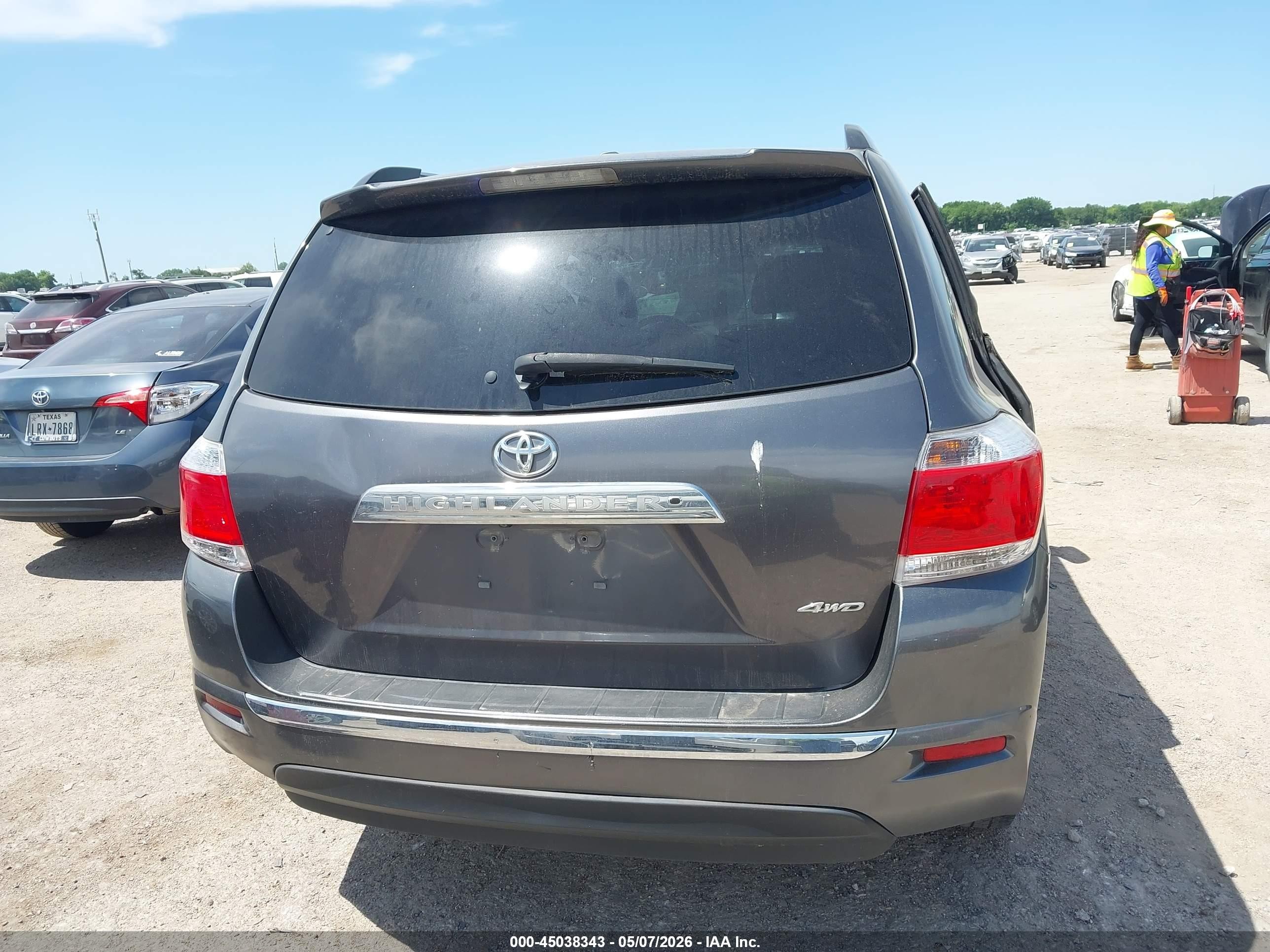 2011 Toyota Highlander Limited V6 Gray vin: 5TDDK3EH7BS083003