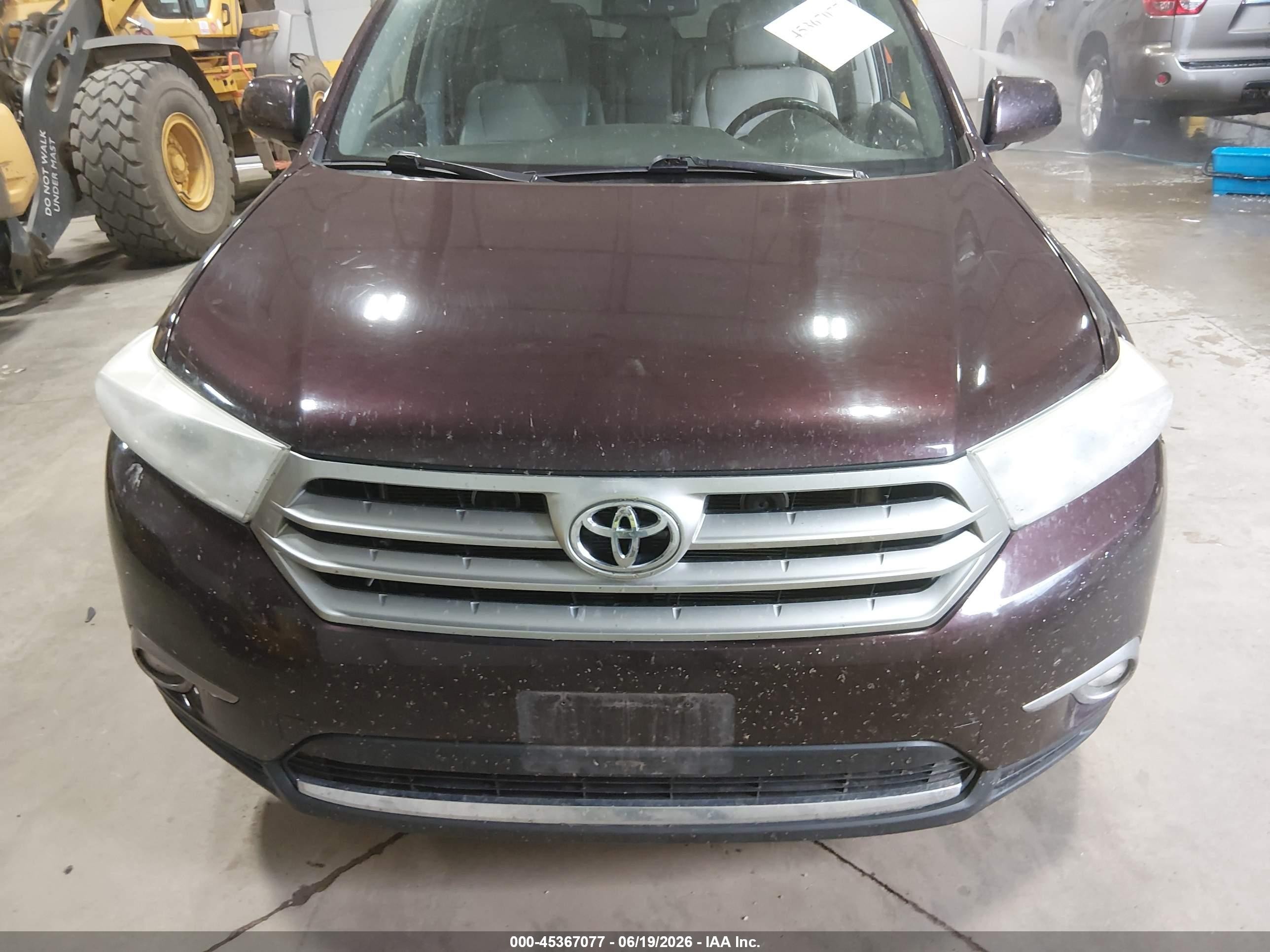2012 Toyota Highlander Limited V6 Purple vin: 5TDDK3EH7CS094570