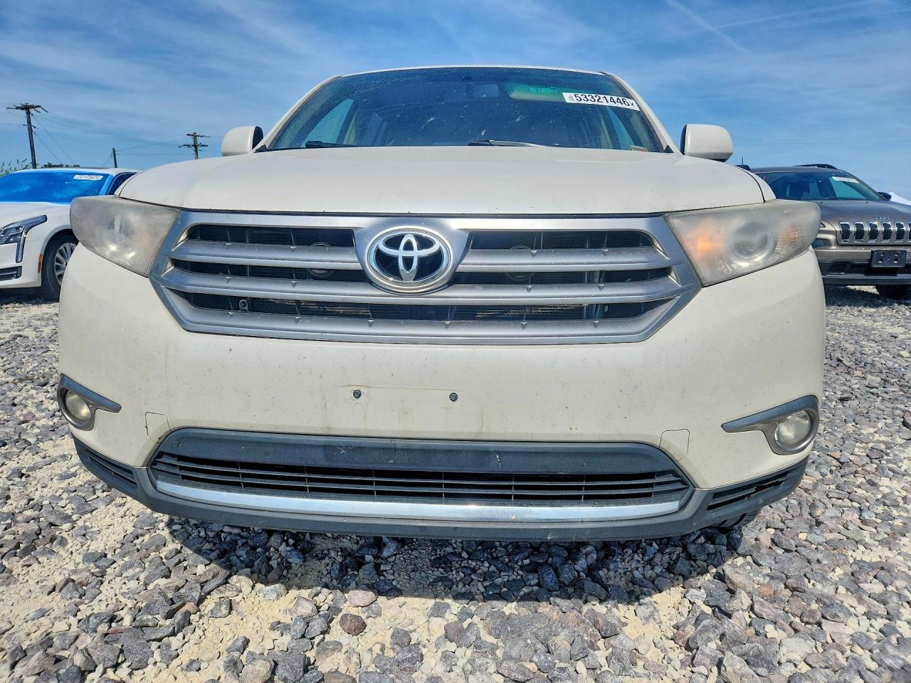 2012 Toyota Highlander Limited White vin: 5TDDK3EH7CS122609