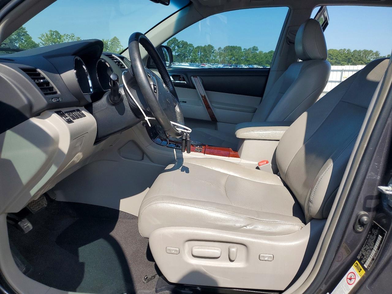 2012 Toyota Highlander Limited Серый vin: 5TDDK3EH7CS135005