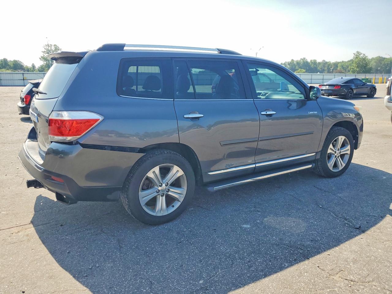 2012 Toyota Highlander Limited Серый vin: 5TDDK3EH7CS135005