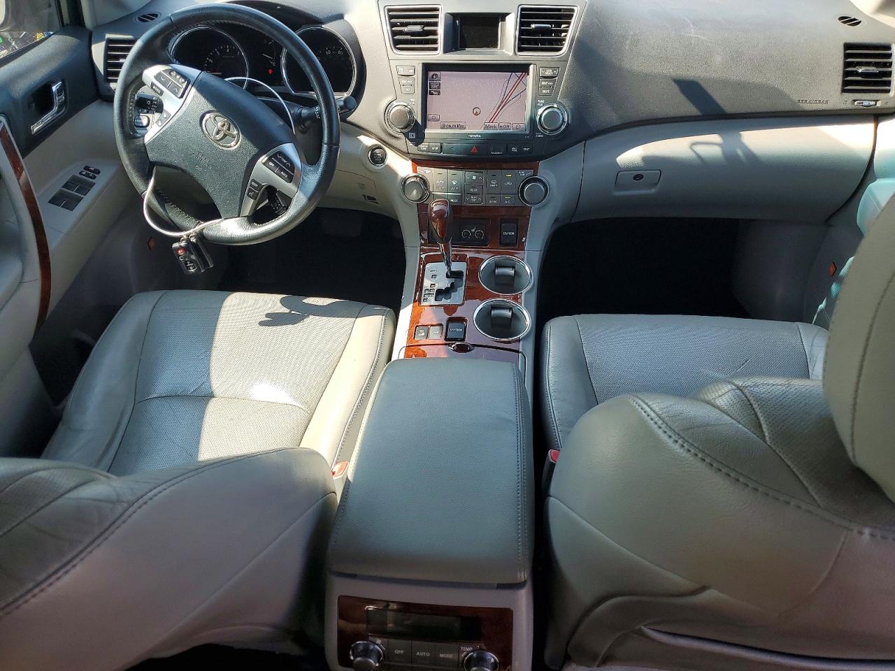 2012 Toyota Highlander Limited Серый vin: 5TDDK3EH7CS135005