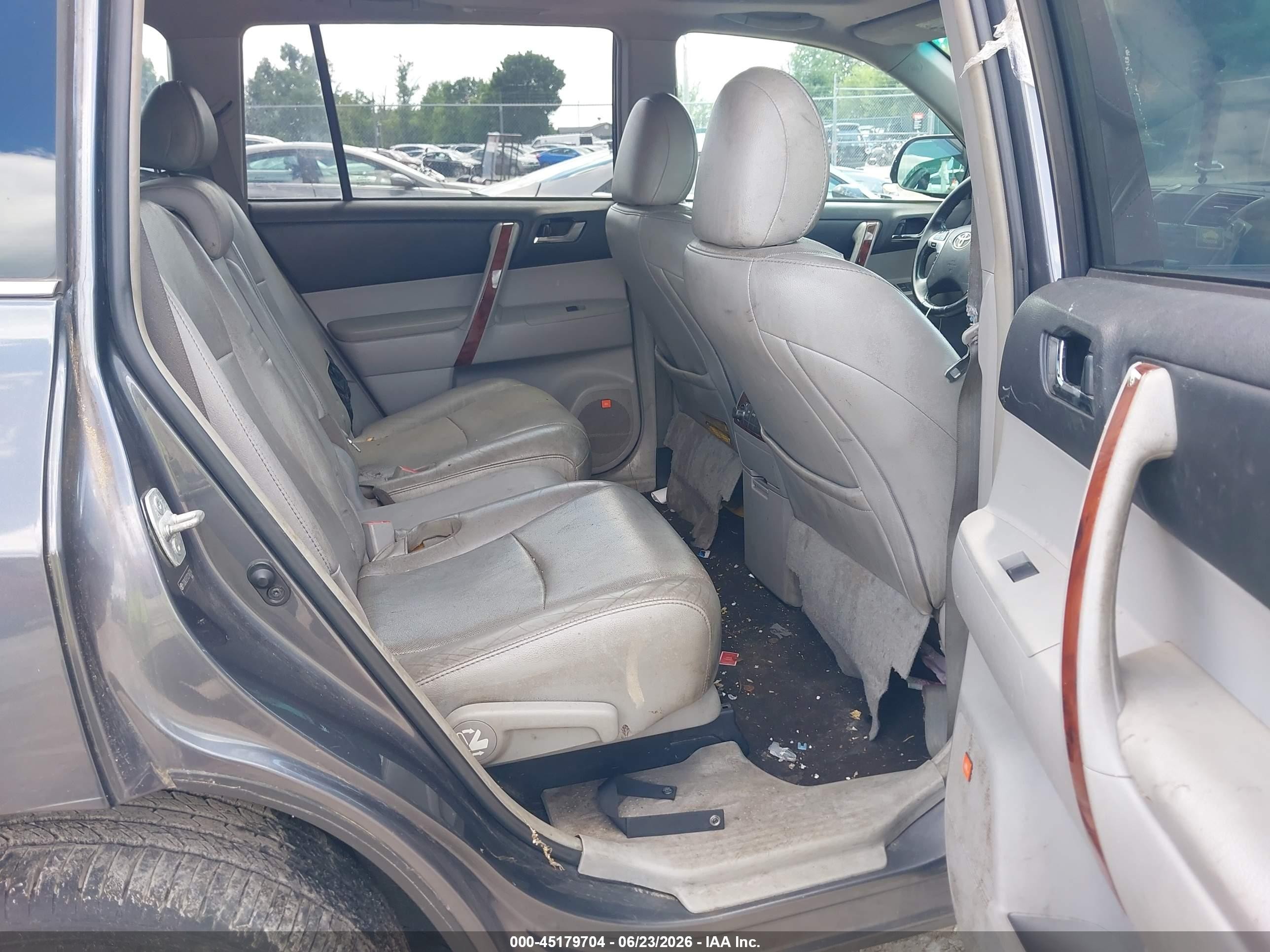 2012 Toyota Highlander Limited V6 Gray vin: 5TDDK3EH7CS145274