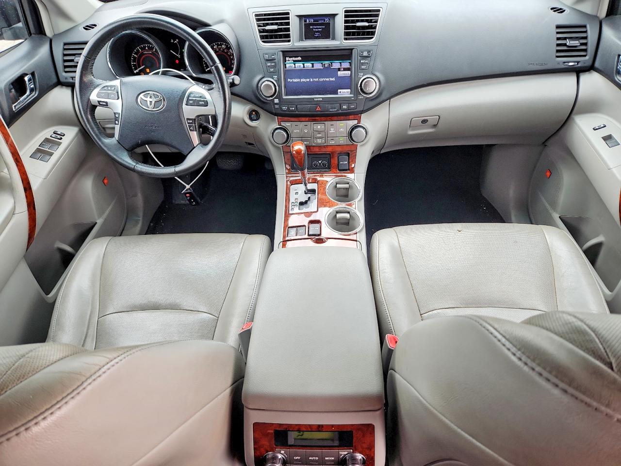 2012 Toyota Highlander Limited Black vin: 5TDDK3EH7CS160342