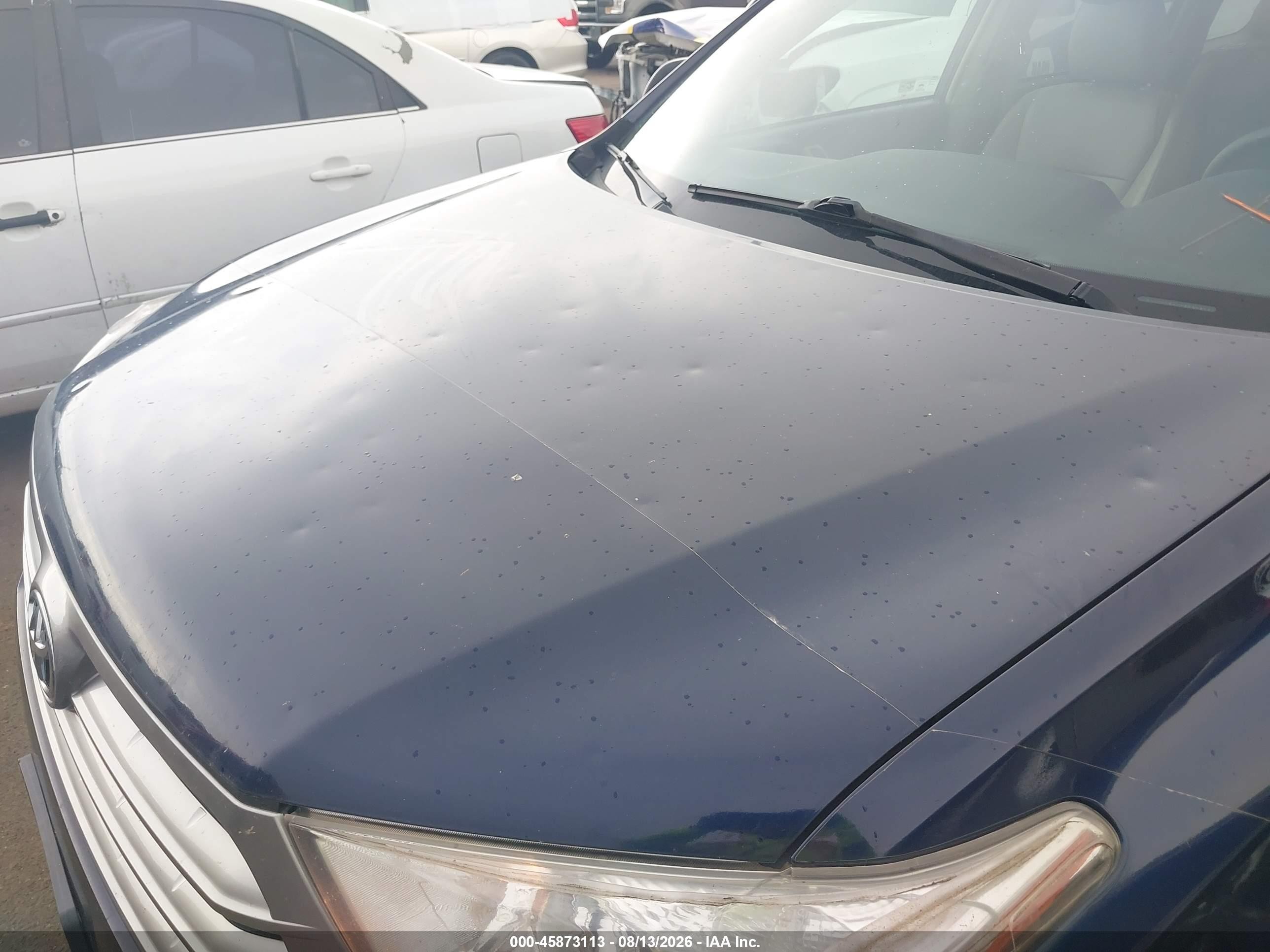 2013 Toyota Highlander Limited V6 Dark Blue vin: 5TDDK3EH7DS227619