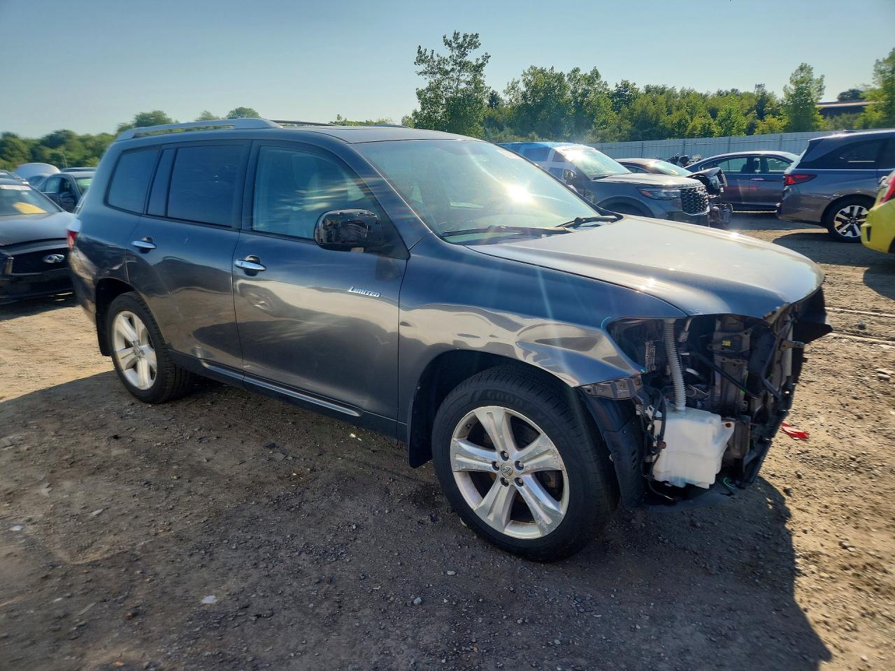 2010 Toyota Highlander Limited Gray vin: 5TDDK3EH8AS016117