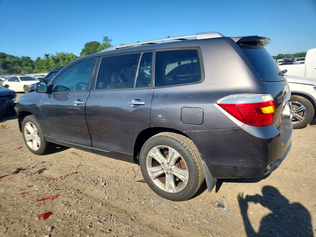 2010 Toyota Highlander Limited Gray vin: 5TDDK3EH8AS016117