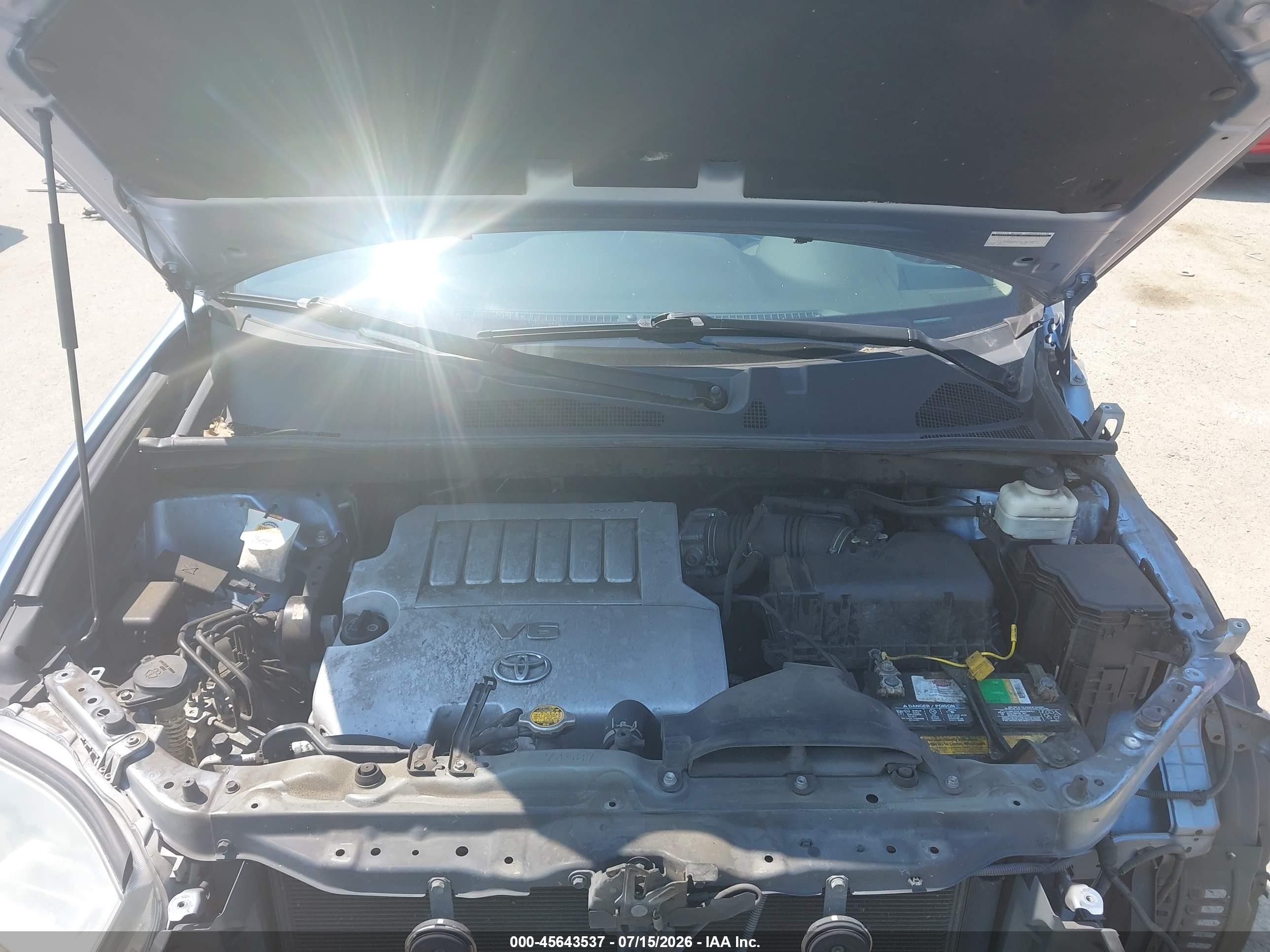 2010 Toyota Highlander Limited V6 Blue vin: 5TDDK3EH8AS020359