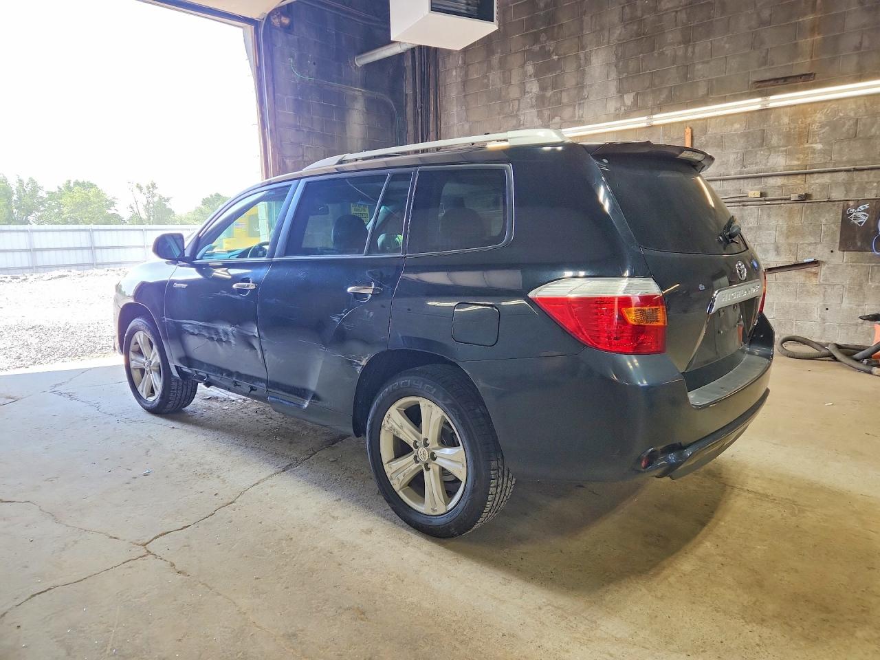 2010 Toyota Highlander Limited Black vin: 5TDDK3EH8AS025562