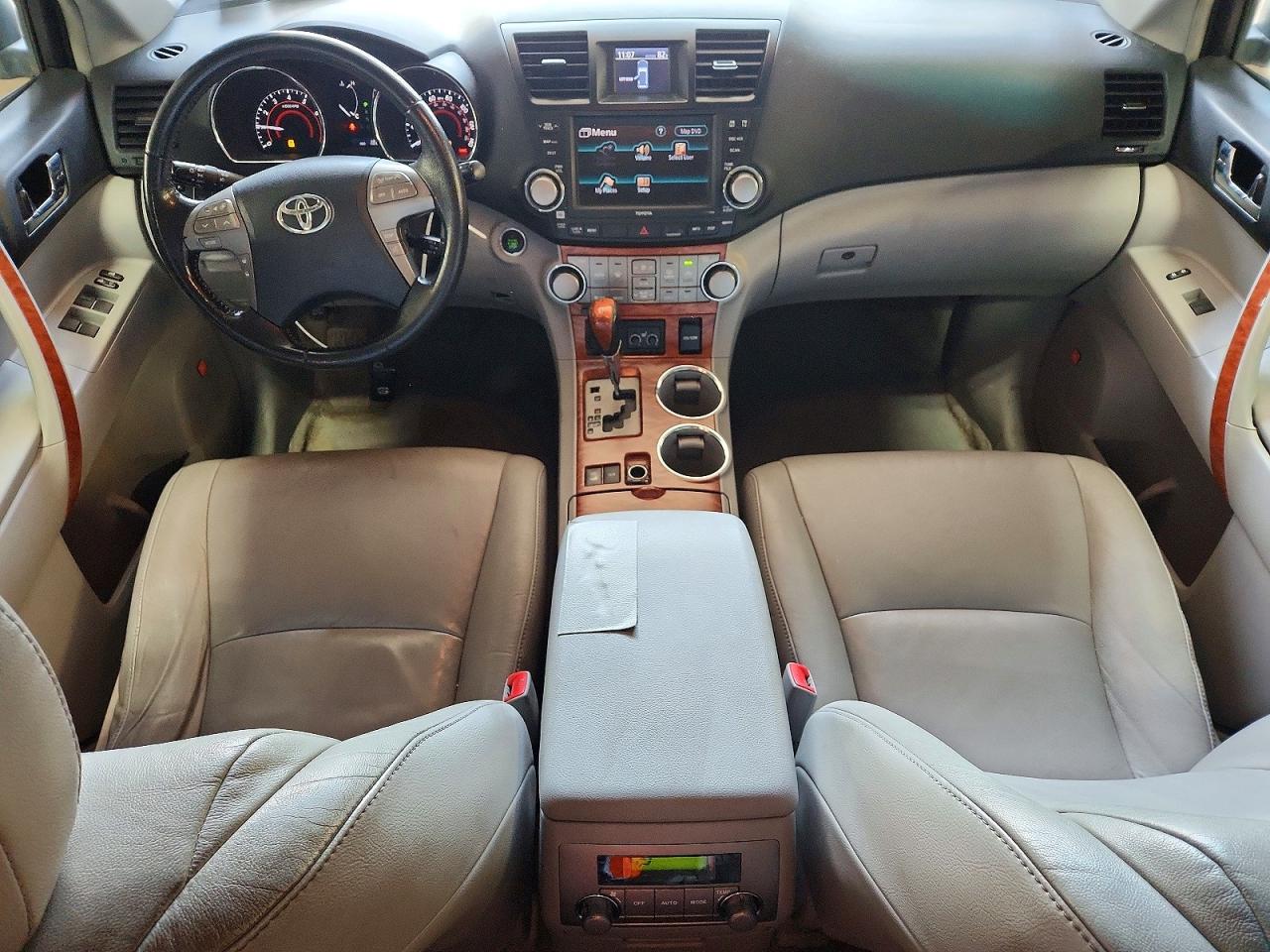 2010 Toyota Highlander Limited Black vin: 5TDDK3EH8AS025562