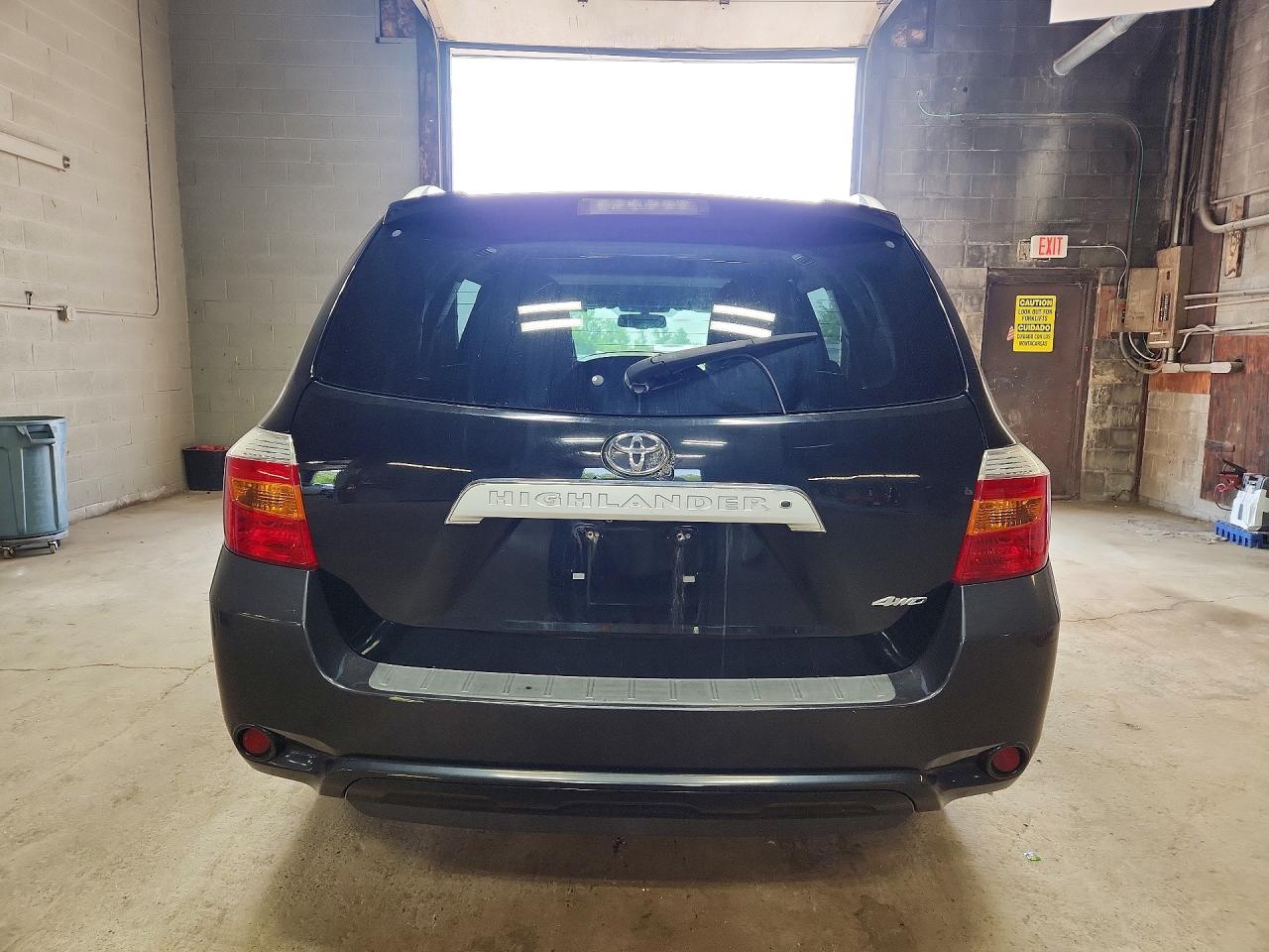 2010 Toyota Highlander Limited Black vin: 5TDDK3EH8AS025562