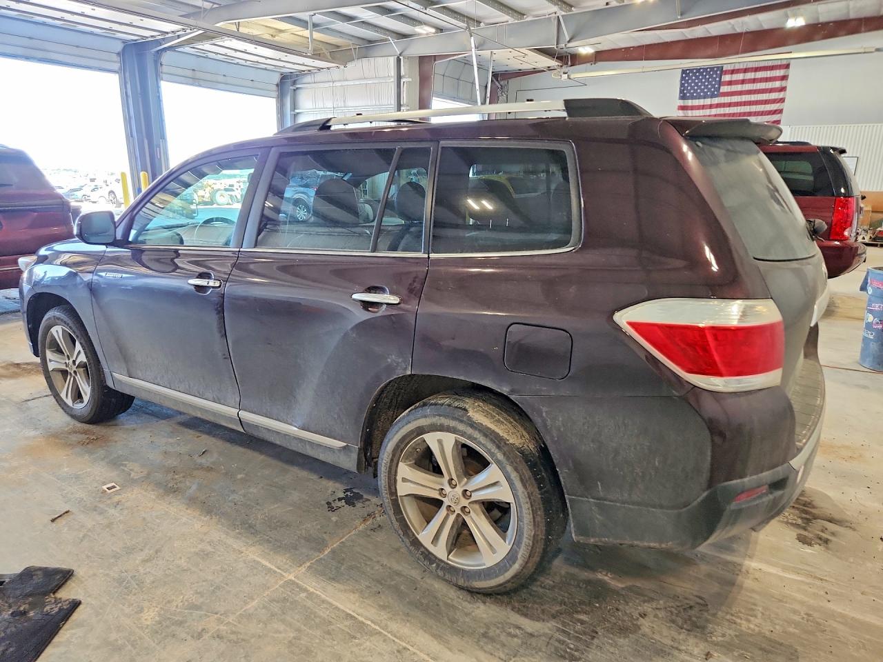 2011 Toyota Highlander Limited Purple vin: 5TDDK3EH8BS045280