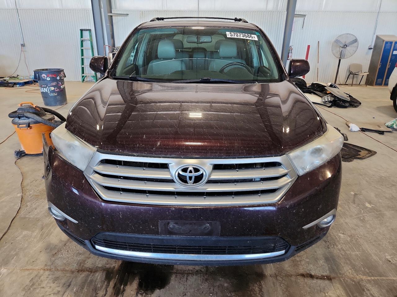 2011 Toyota Highlander Limited Purple vin: 5TDDK3EH8BS045280