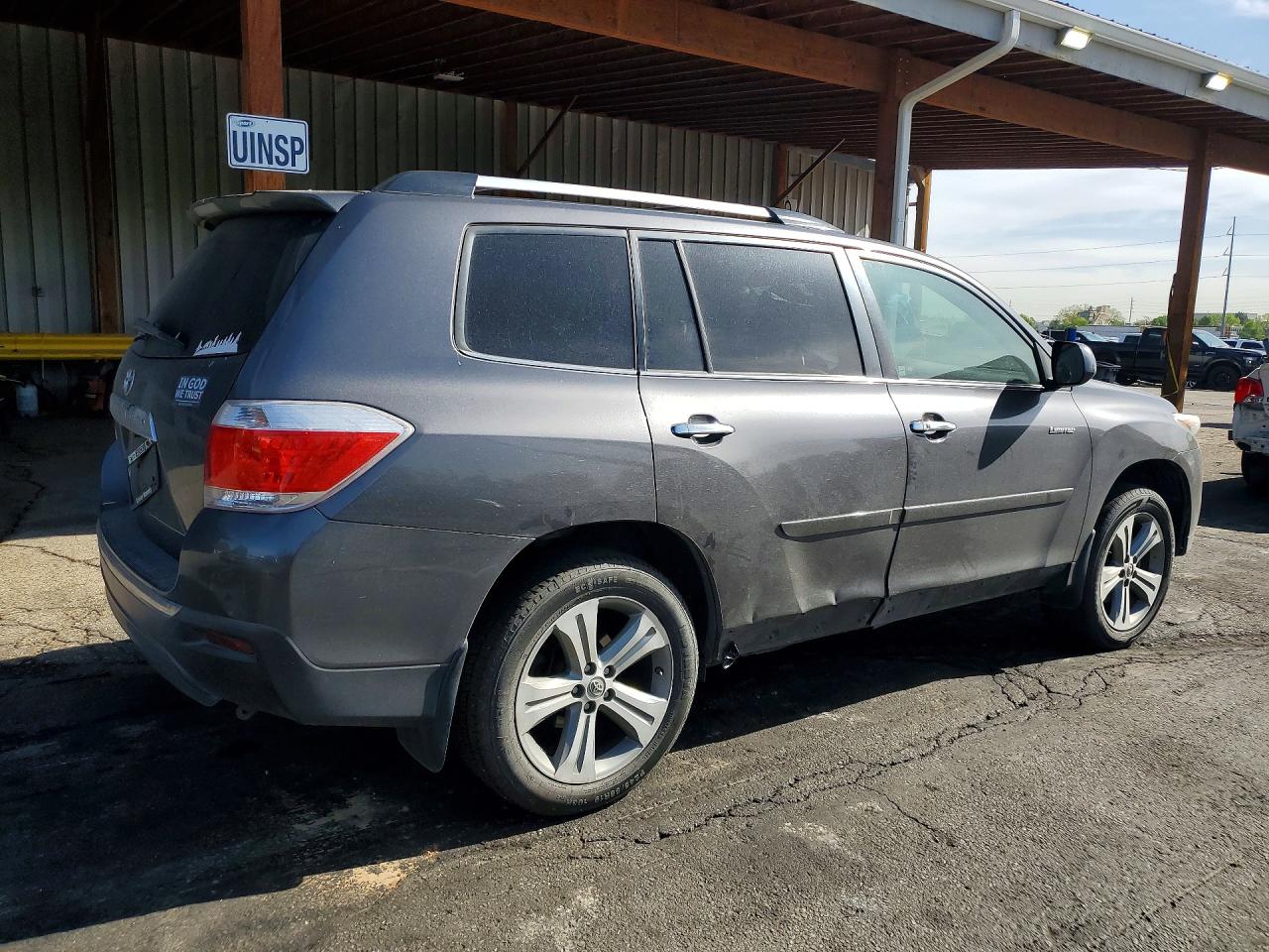 2012 Toyota Highlander Limited Gray vin: 5TDDK3EH8CS115068