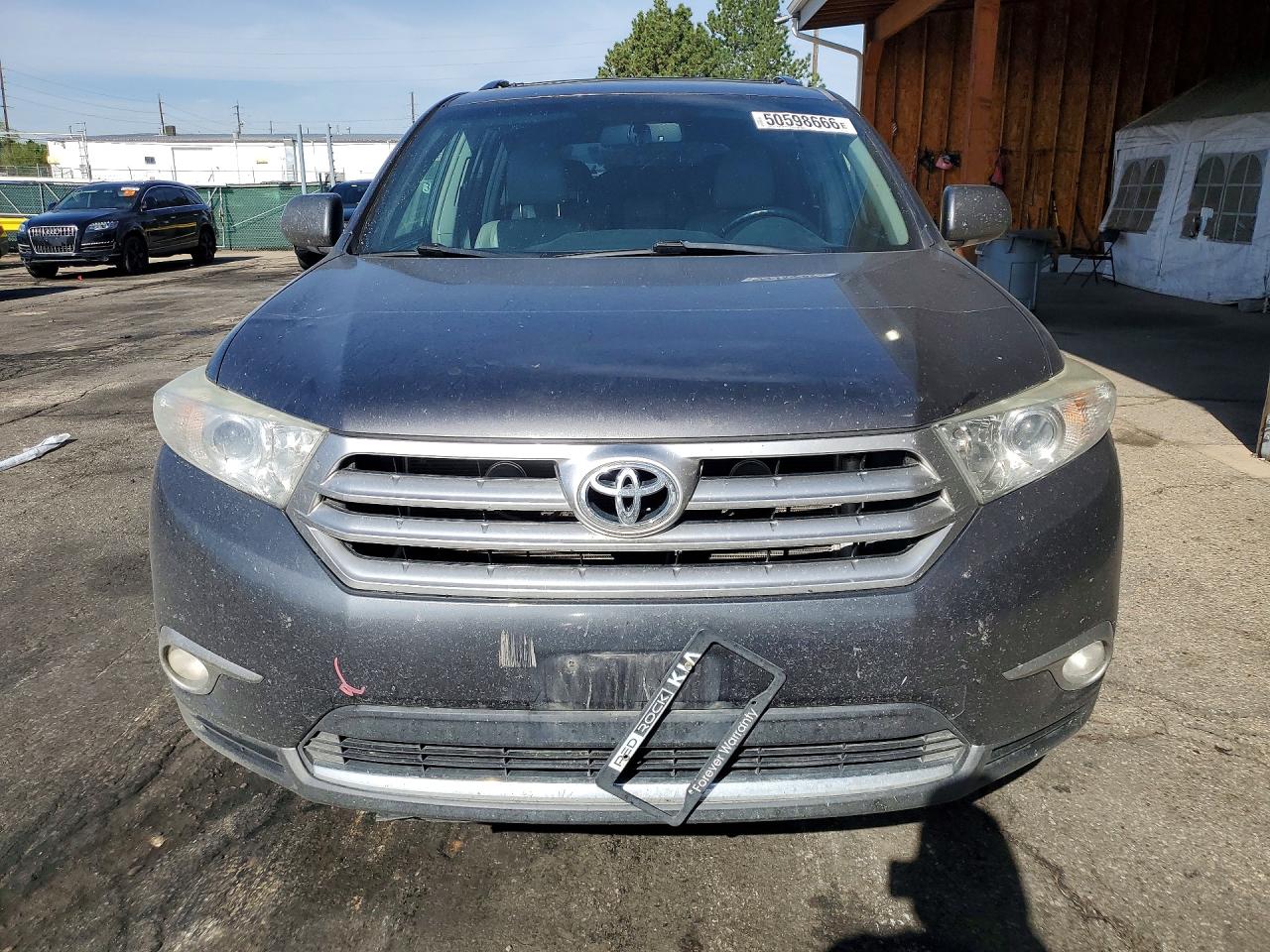 2012 Toyota Highlander Limited Gray vin: 5TDDK3EH8CS115068